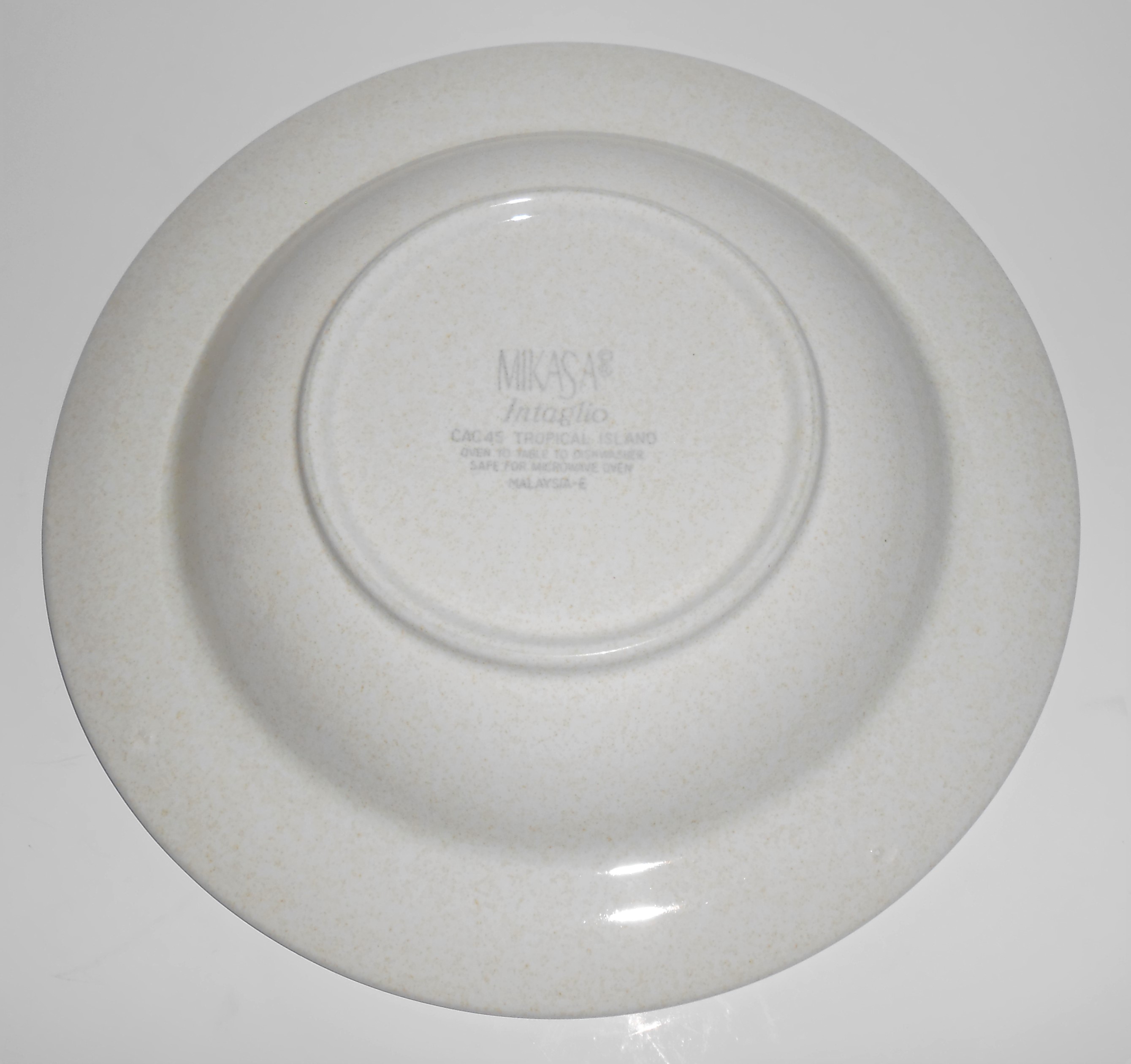 Mikasa Intaglio China CAC45 Tropical Island Soup Bowl