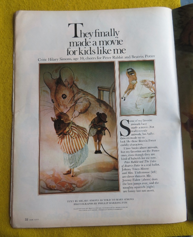 Look Magazine July 27, 1971 16 Prominent Americans Give You Their Personal Key To Peace Of Mind
