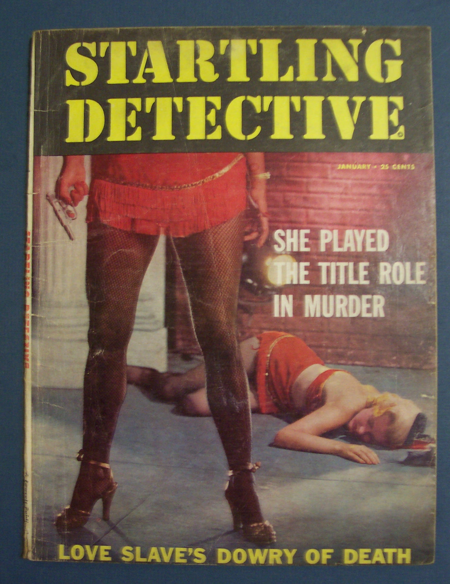 Startling Detective Magazine - January 1955