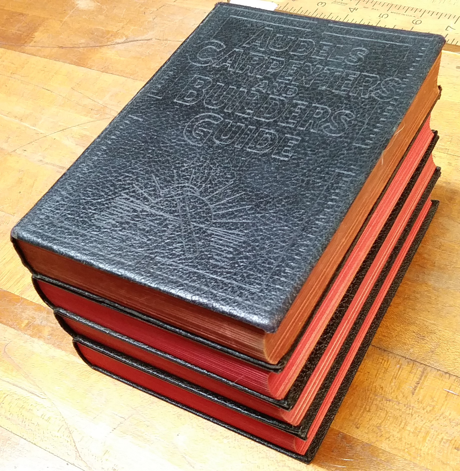 Audels Carpenters & Builders Guide 4 Vol 1948