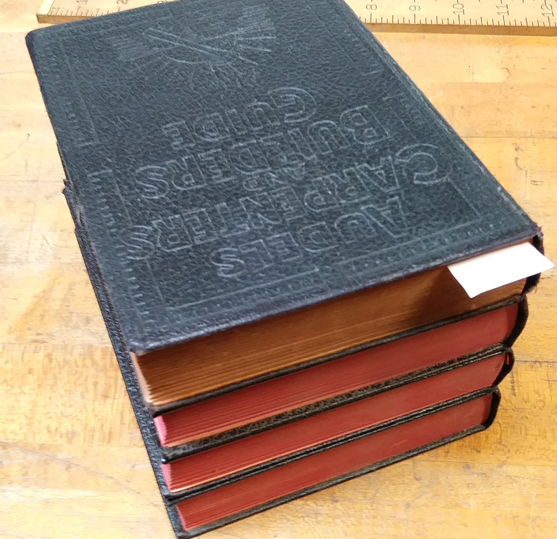 Audels Carpenters & Builders Guide 4 Vol 1948