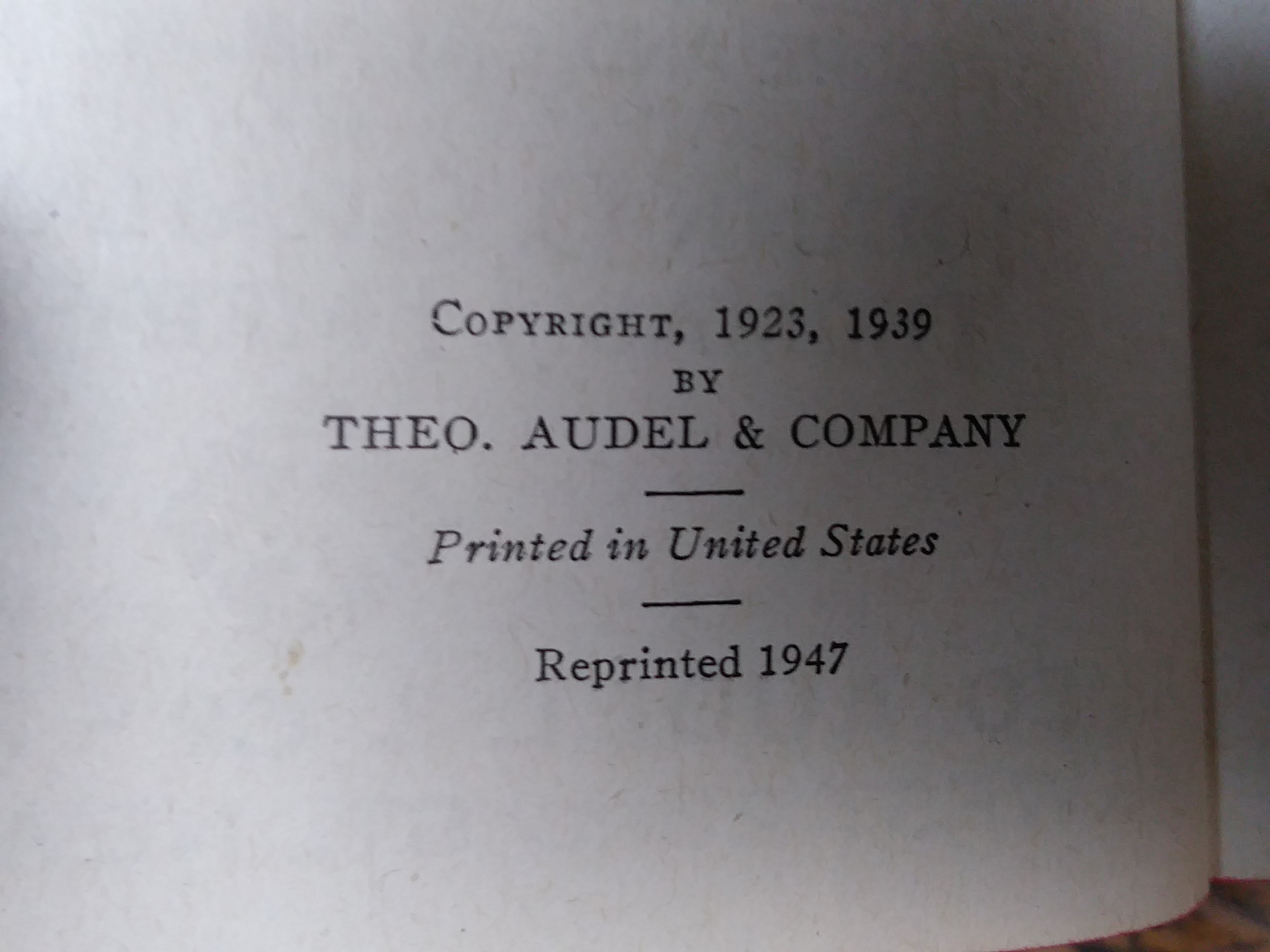 Audels Carpenters & Builders Guide 4 Vol 1948