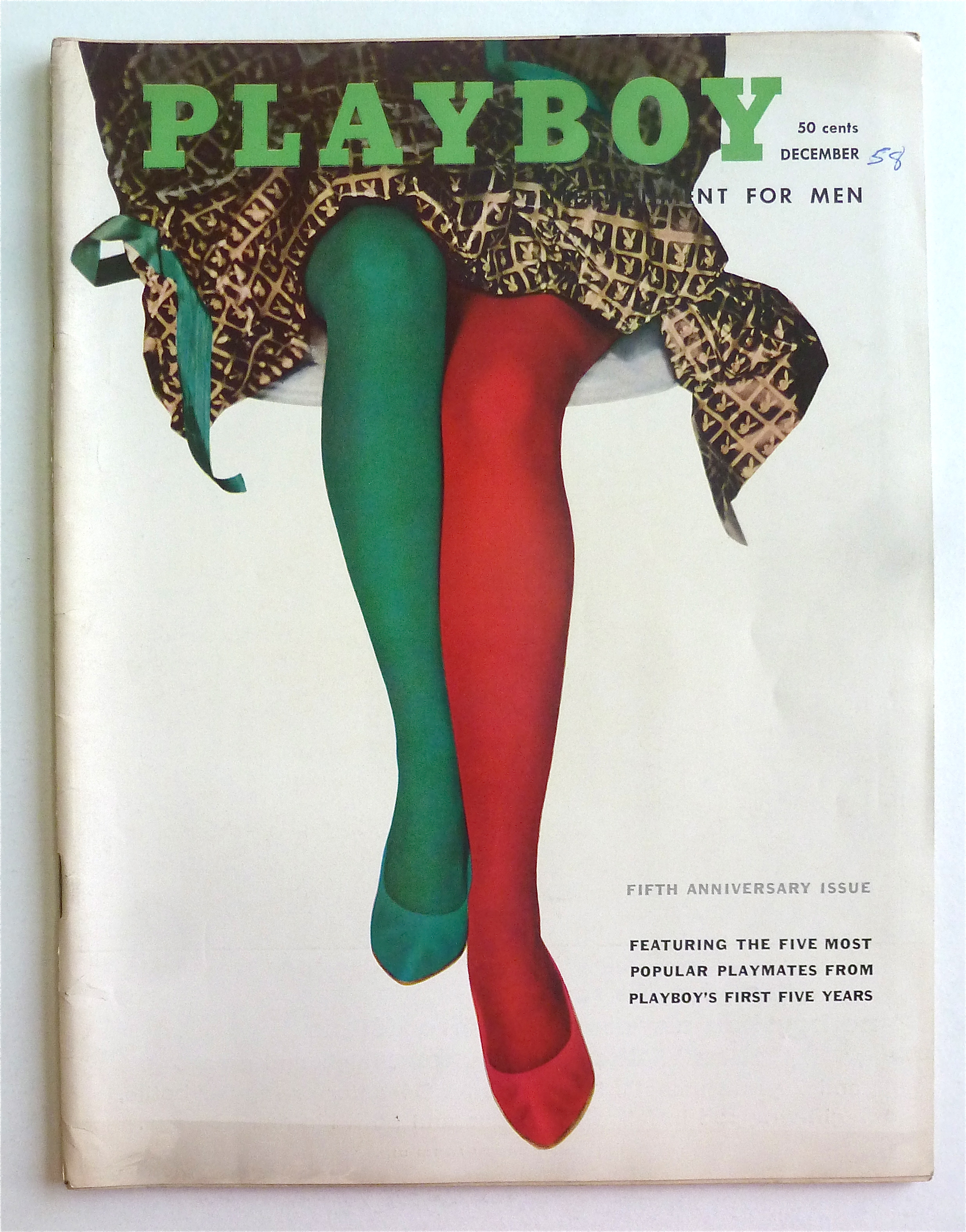 Playboy Magazine-December 1958-Joyce Nizzari
