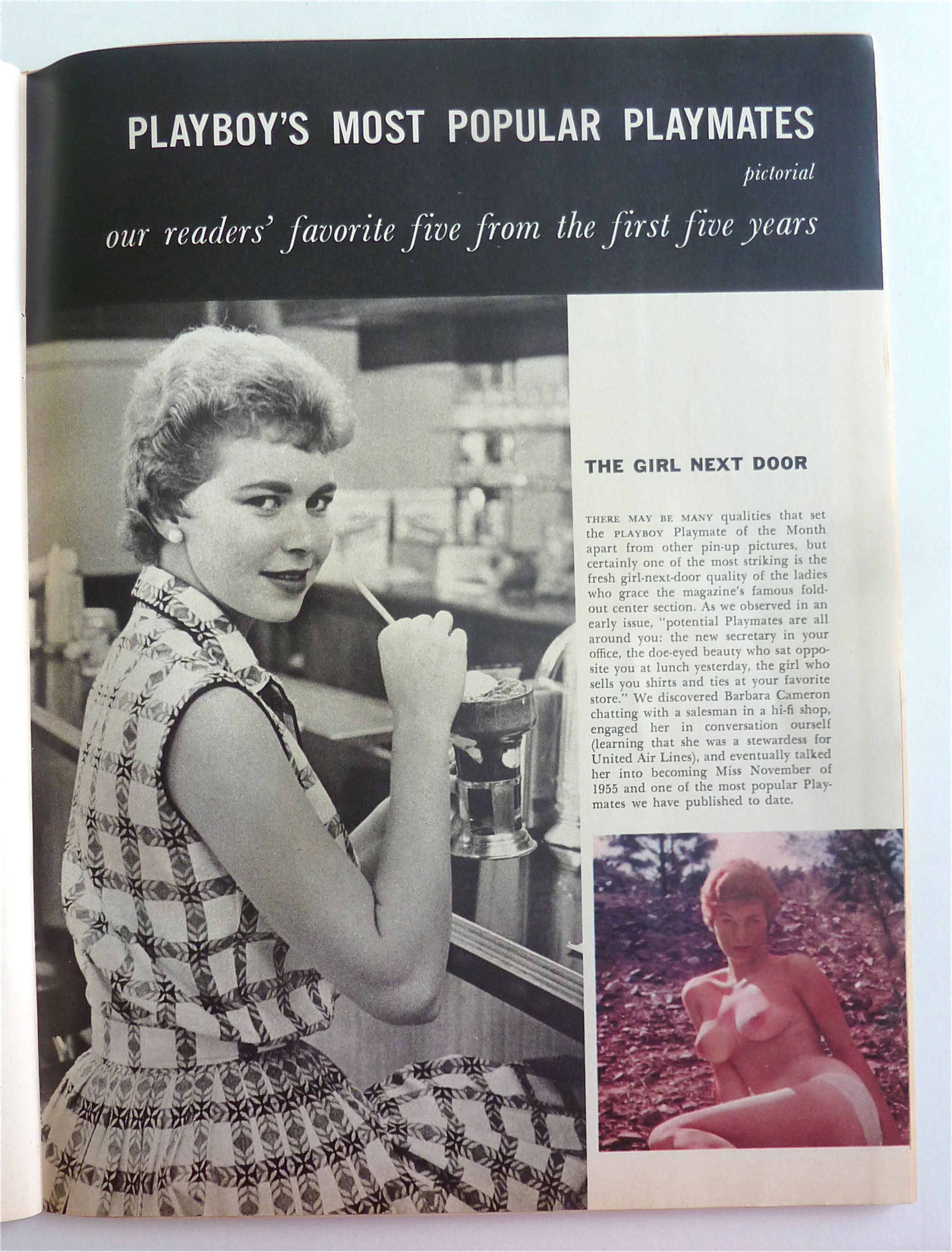 Playboy Magazine-December 1958-Joyce Nizzari