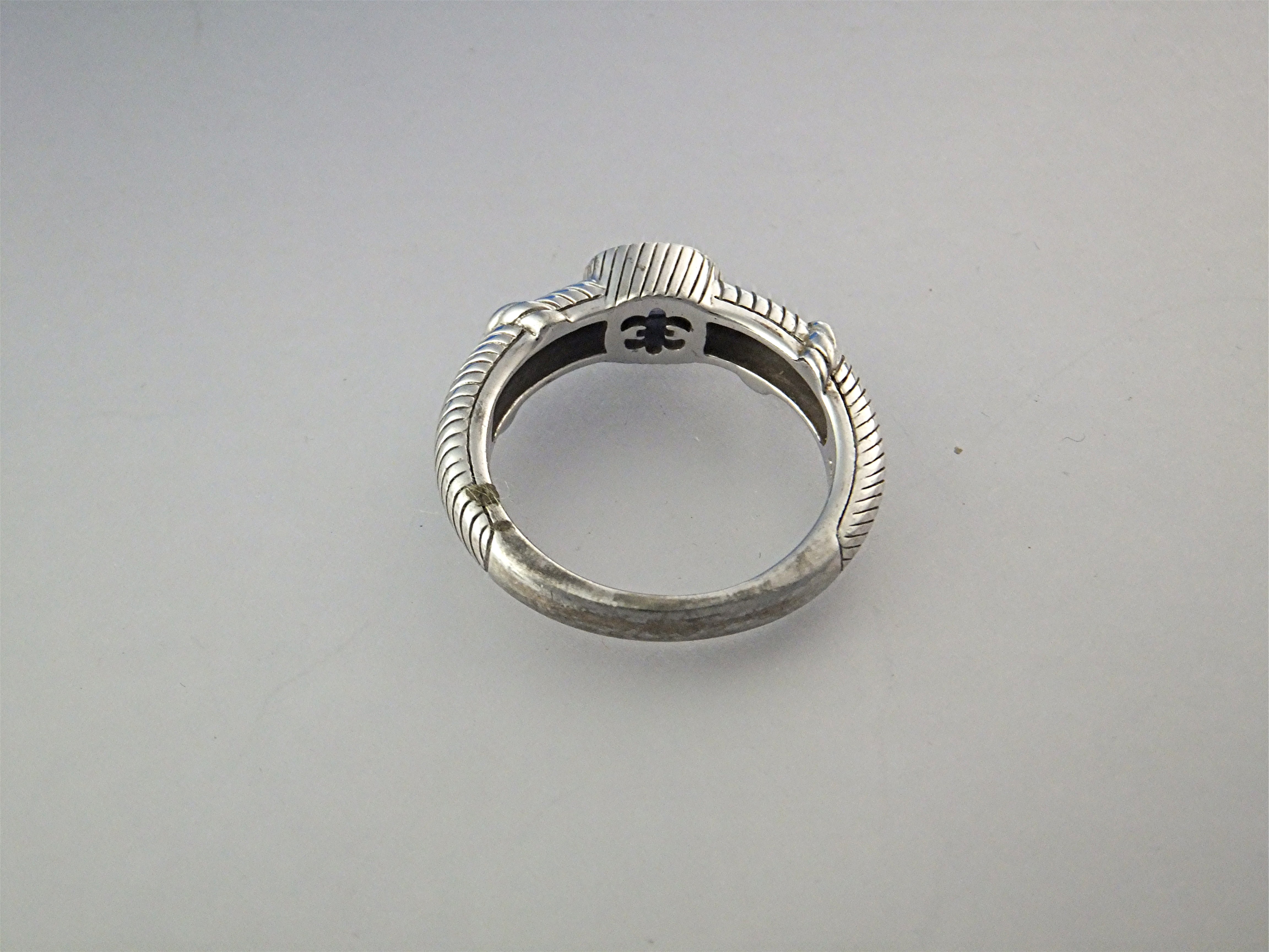 Ring Sterling Silver Iolite Judith Ripka Thailand