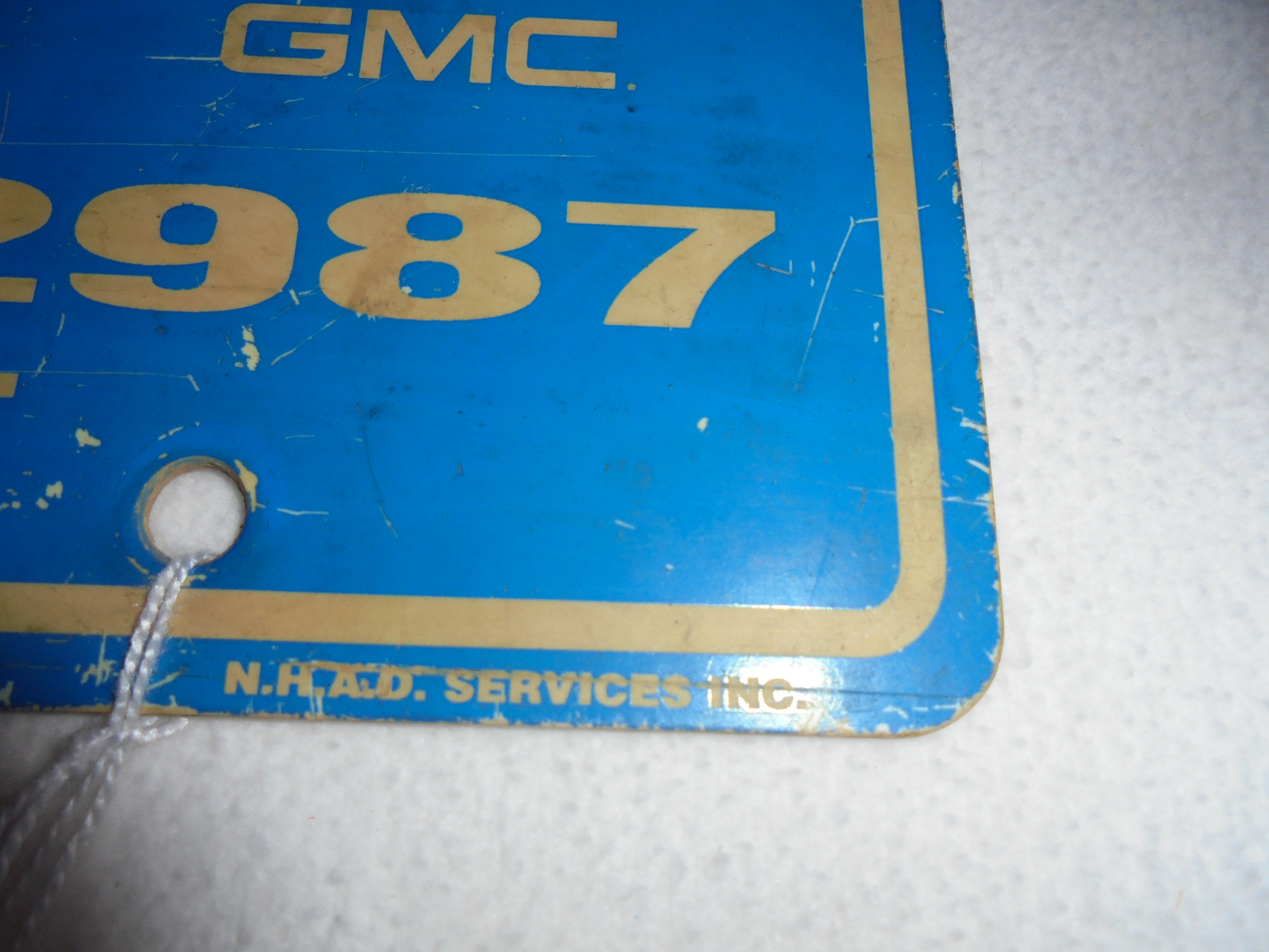 Auto Mall License Plate Advertising