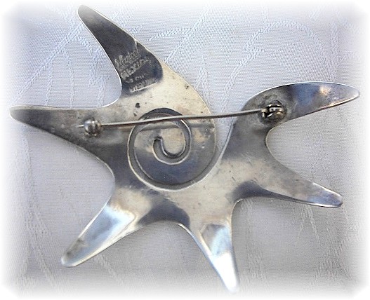 Sterling Silver MARICELLA Brooch Mexico
