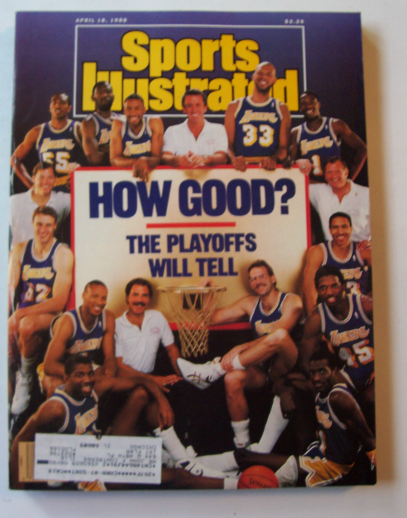 Sports Illustrated Magazine - April 18, 1988 - Playoffs