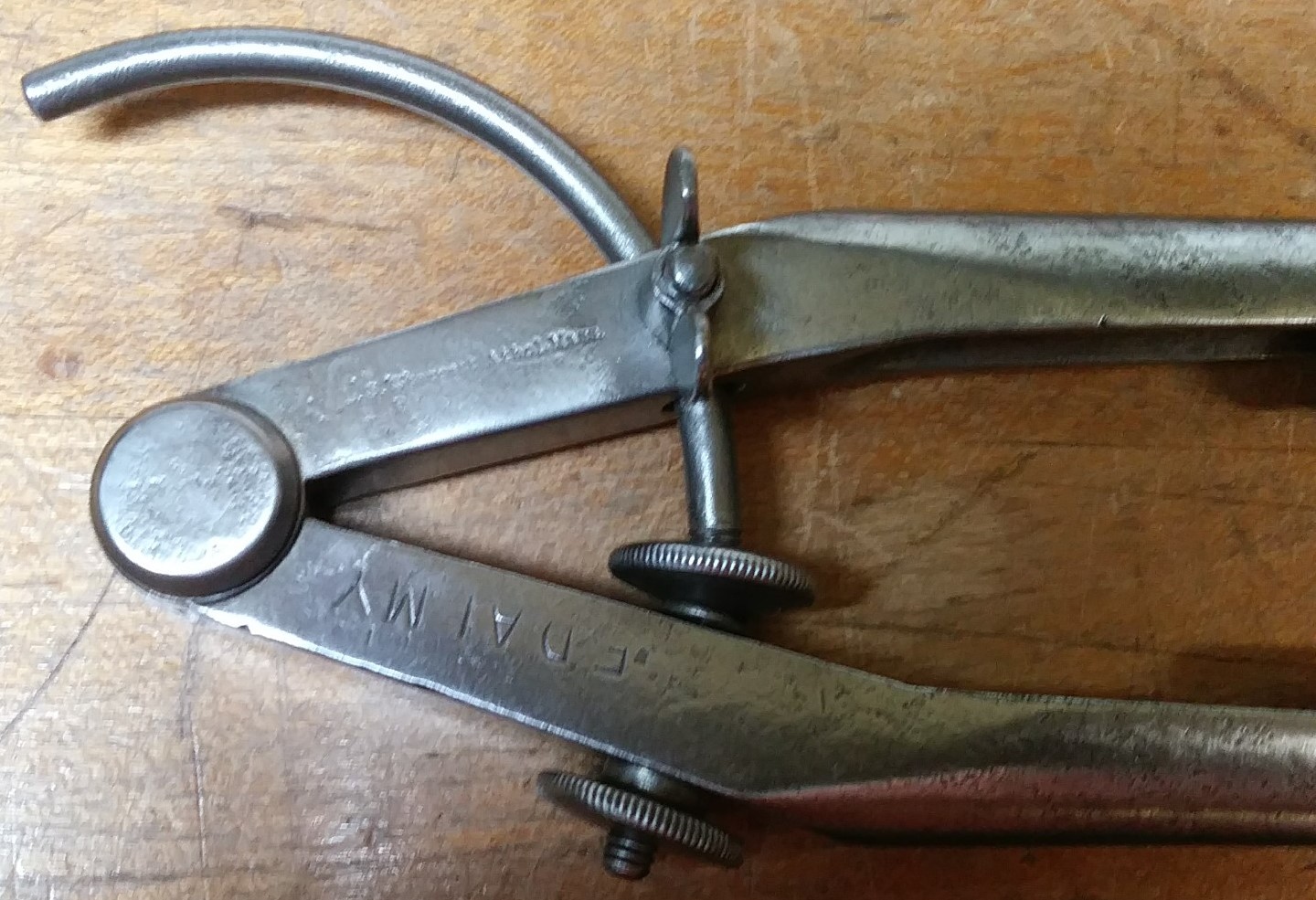 Starrett Extended Dividers No. 85 + Caliper Legs Rare!