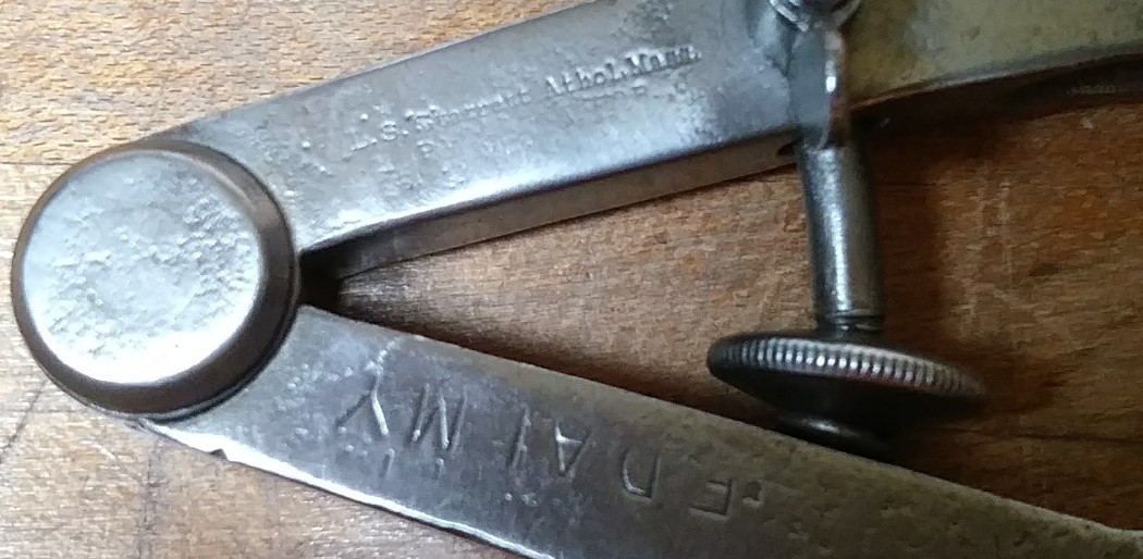 Starrett Extended Dividers No. 85 + Caliper Legs Rare!