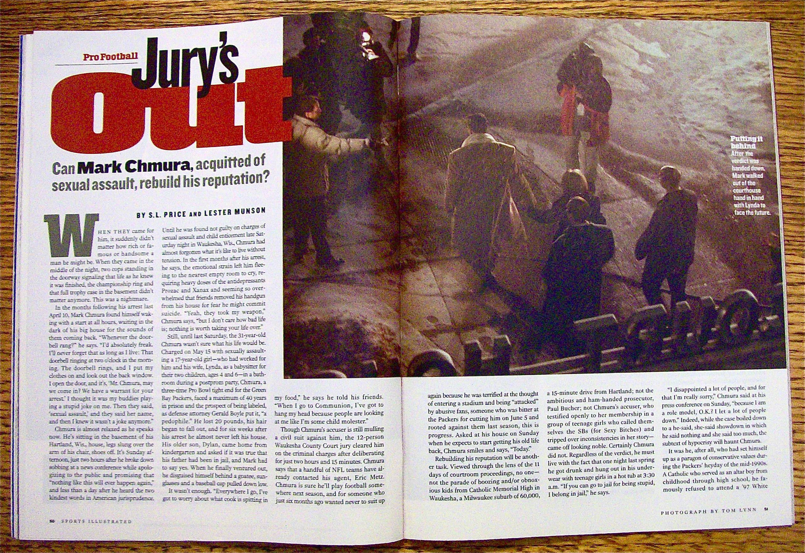 Sports Illustrated Magazine February 12, 2001 Mark C.