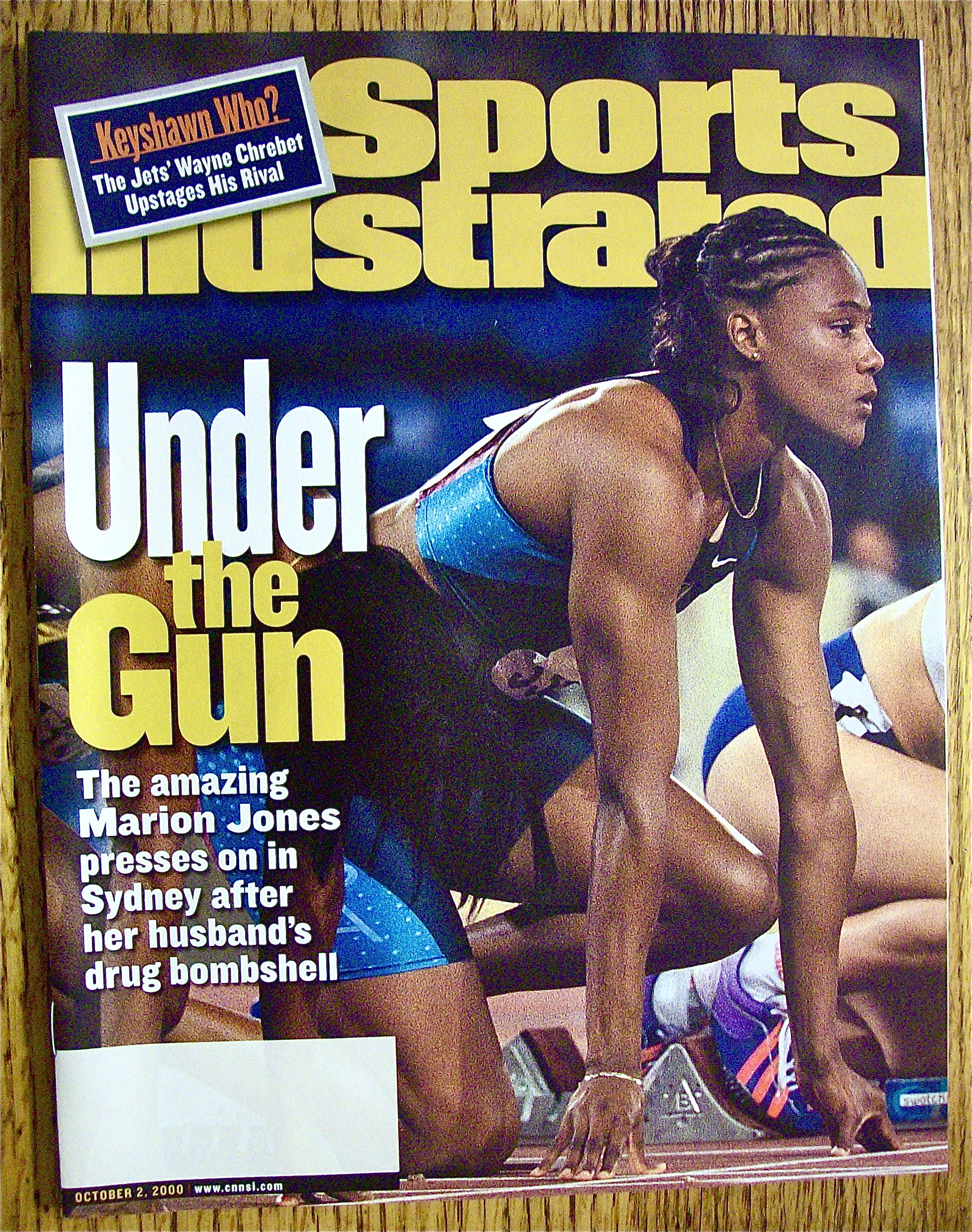 Sport Illustrated Magazine October 2, 2000 Marion Jones