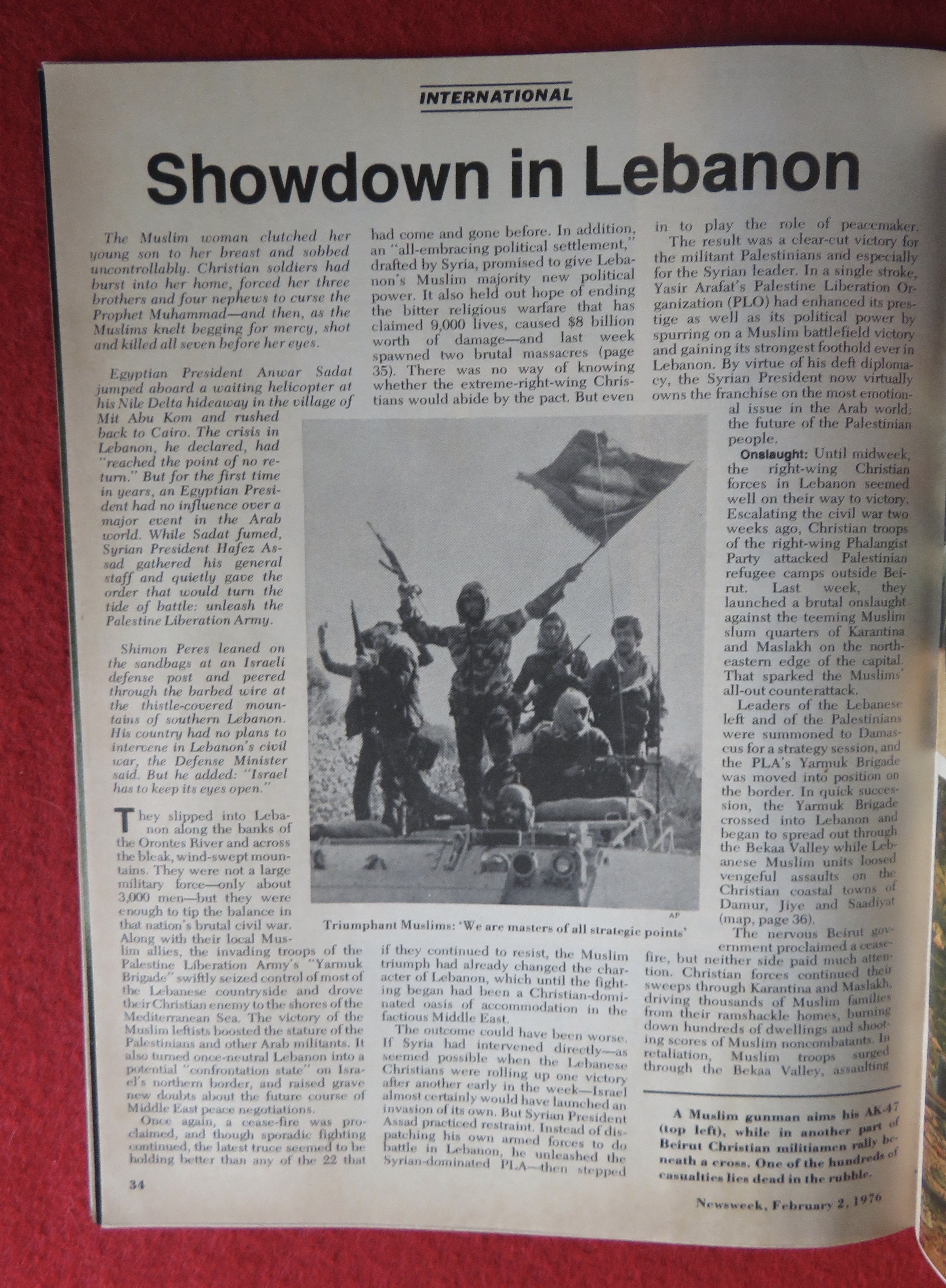 Newsweek Magazine February 2, 1976 Patty On Trial