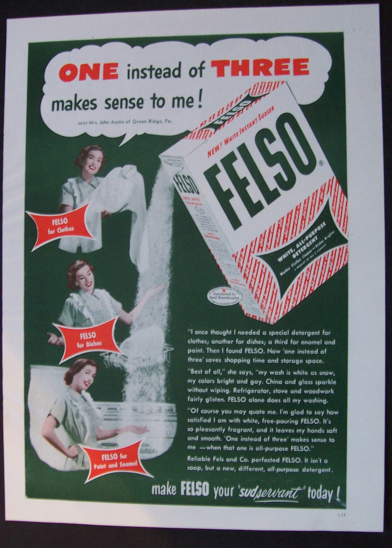 1951  Felso  Detergent