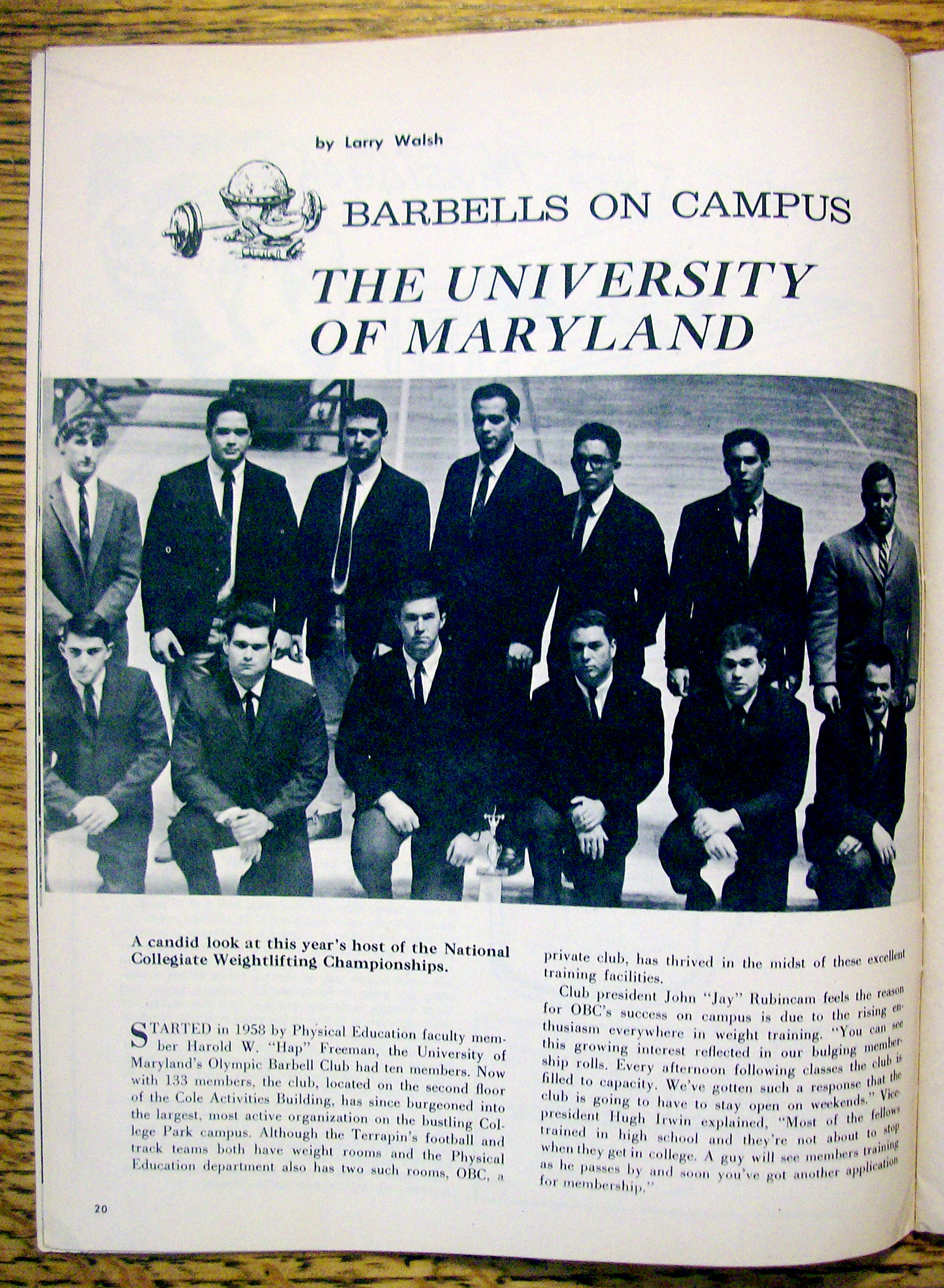 Strength & Health Magazine-April 1966-Bill Parker