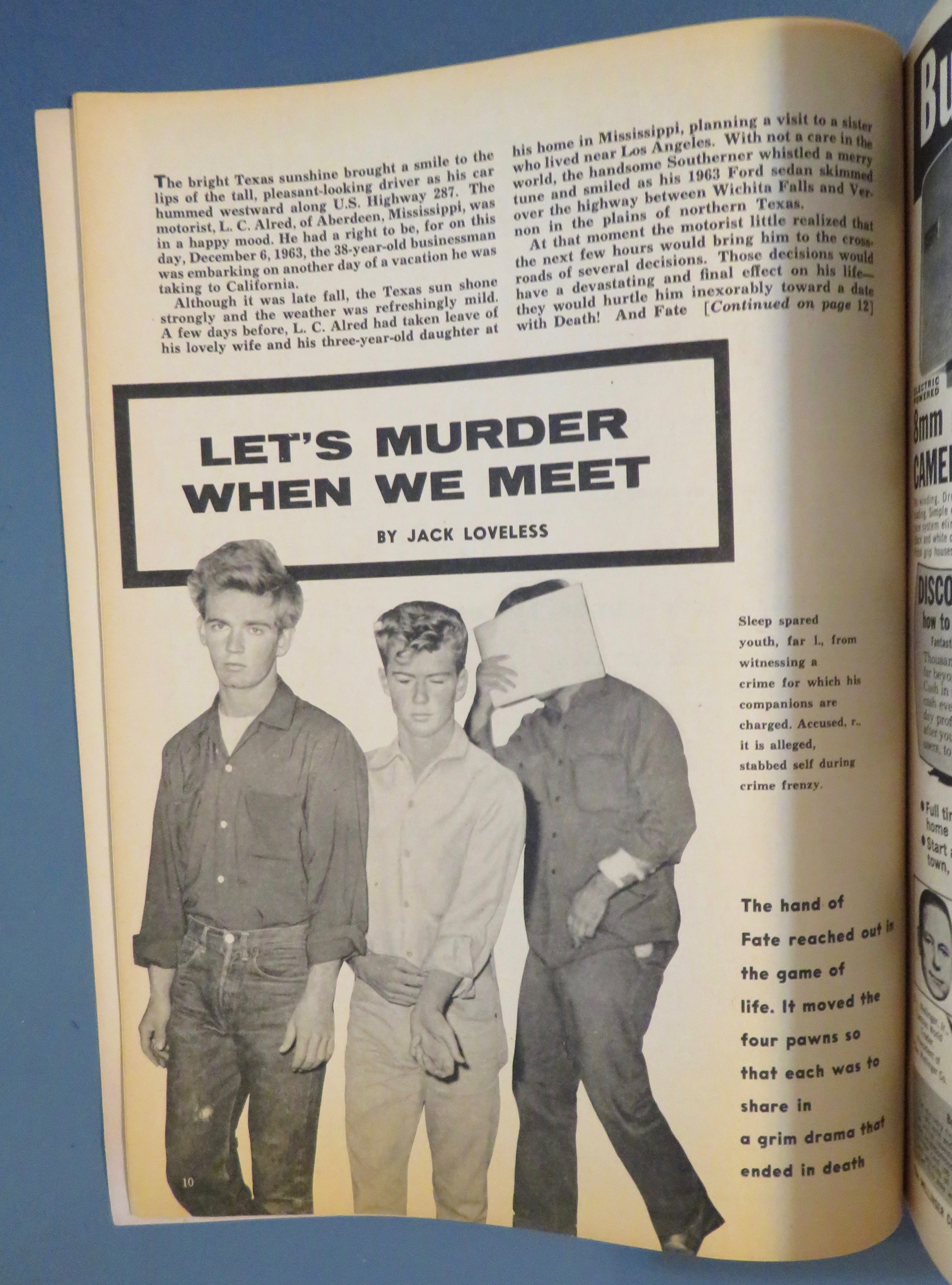 Startling Detective Magazine May 1964 Passion Killer