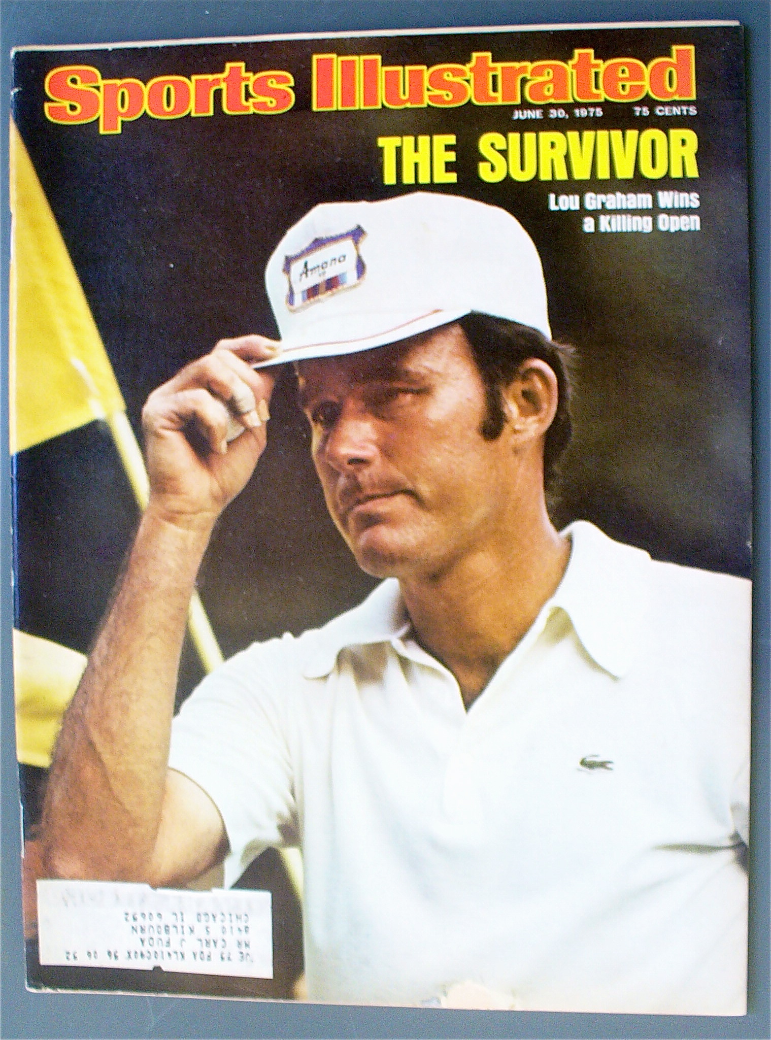 Sports Illustrated June 30, 1975 The Survivor