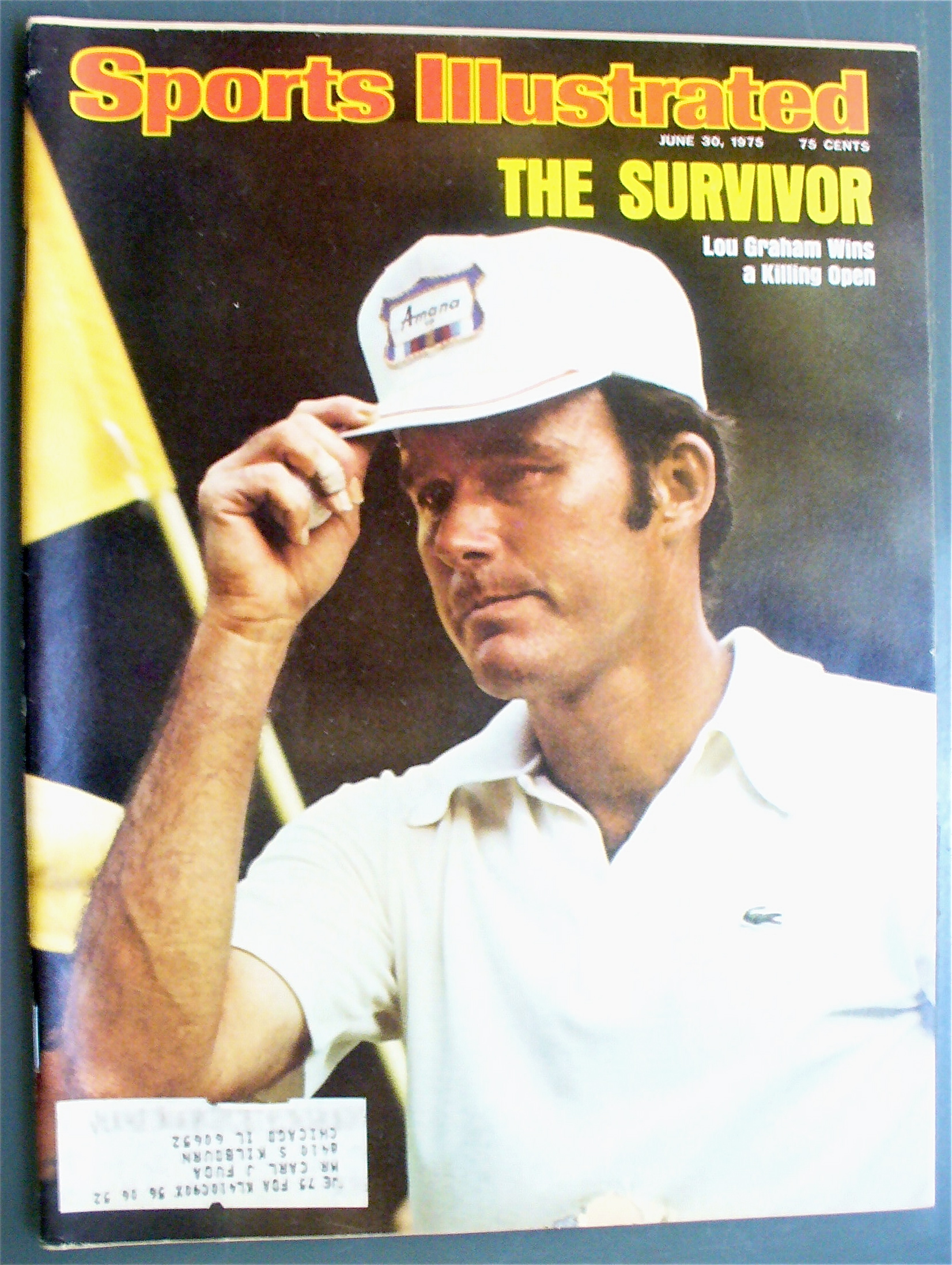 Sports Illustrated June 30, 1975 The Survivor
