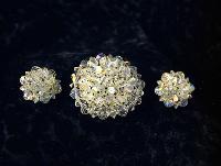 Sparkling LAGUNA Brooch & Earrings