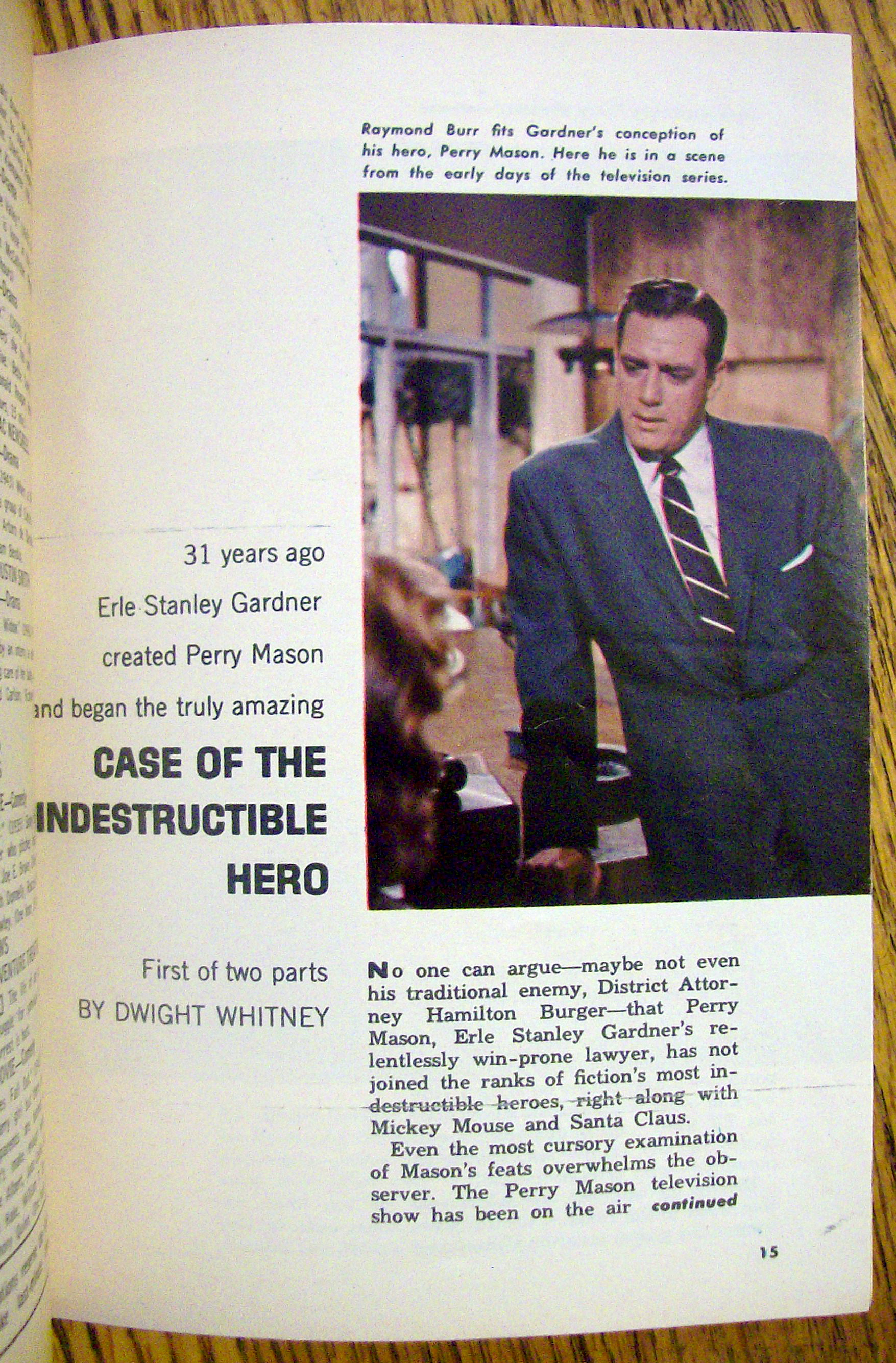 TV Guide-July 4-10, 1964-Raymond Burr