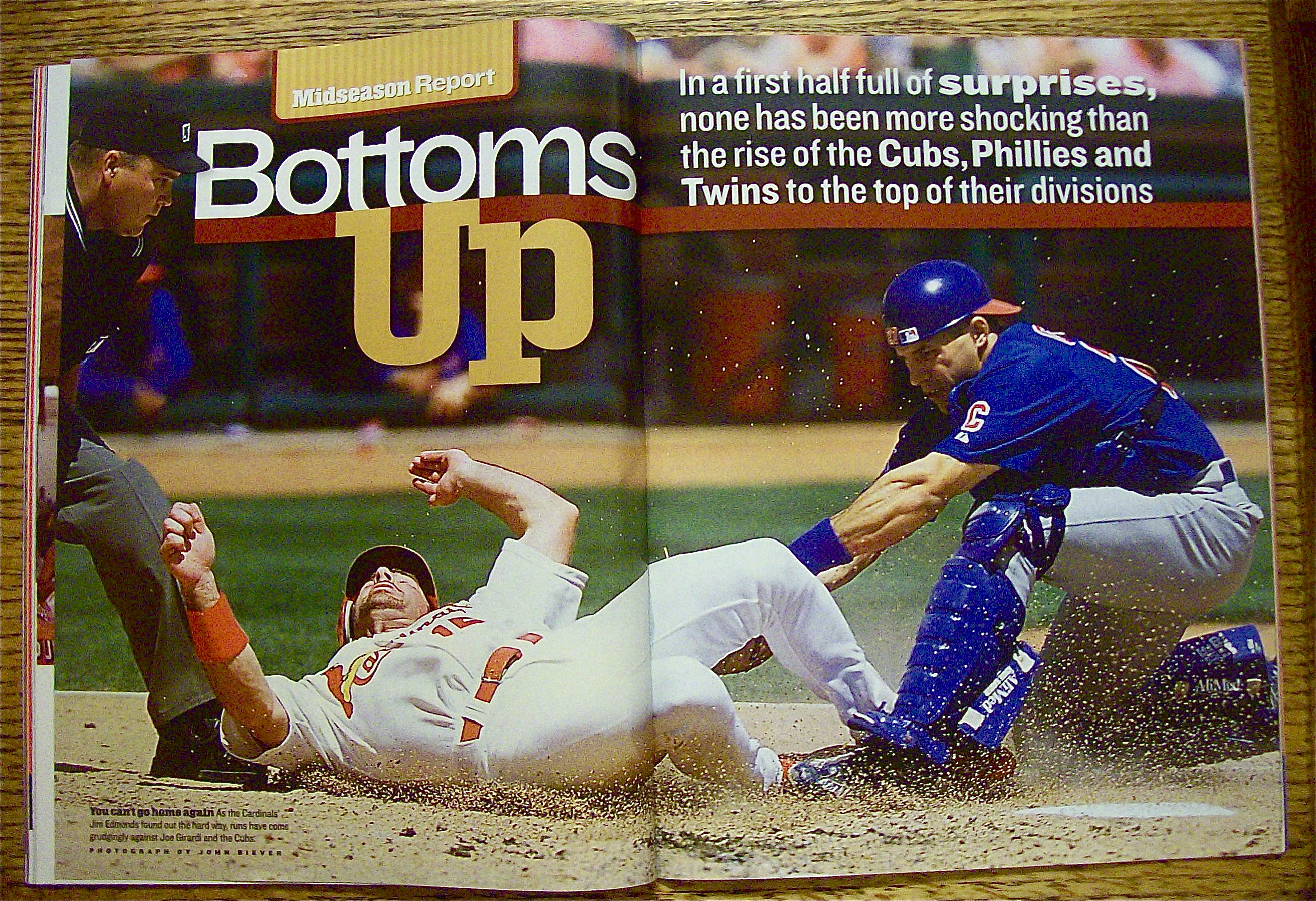 Sport Illustrated Magazine July 16, 2001 Bret Boone