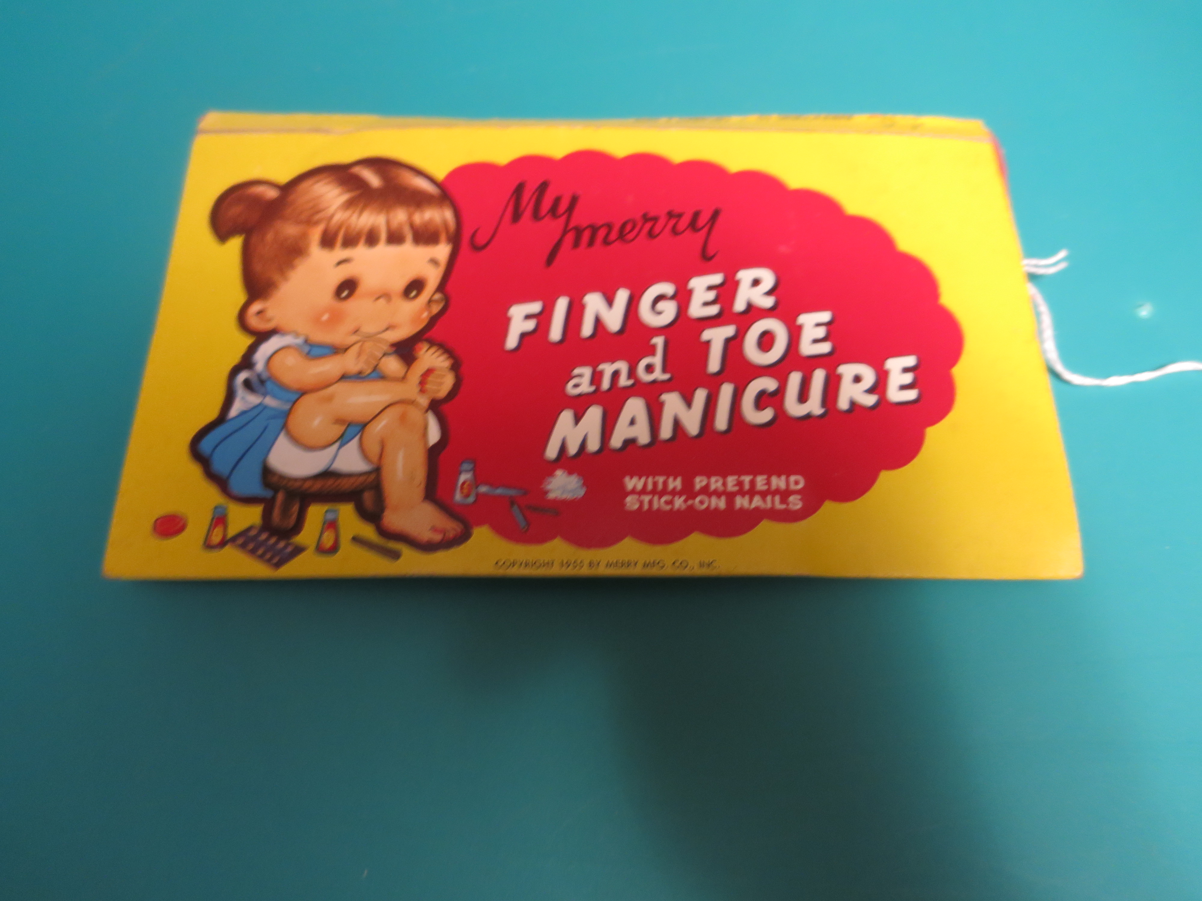 Childs Finger and Toe Manicure MIB 1955