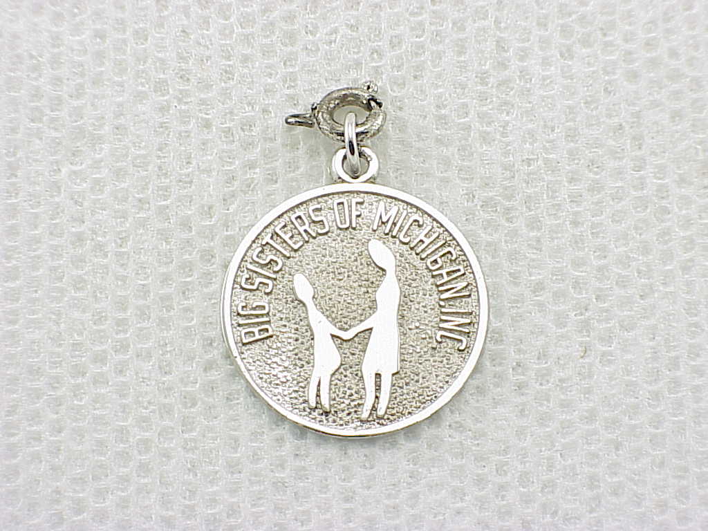 Big Sisters Of Michigan Sterling Silver Charm Or Pendant