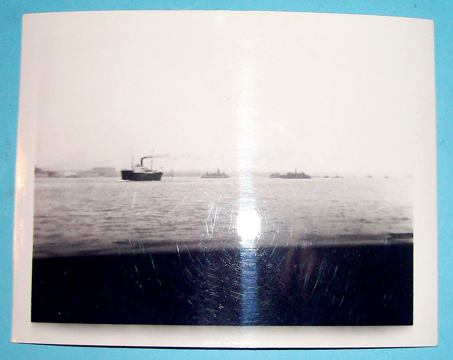 Vintage Photograph - 1939 New York Harbor