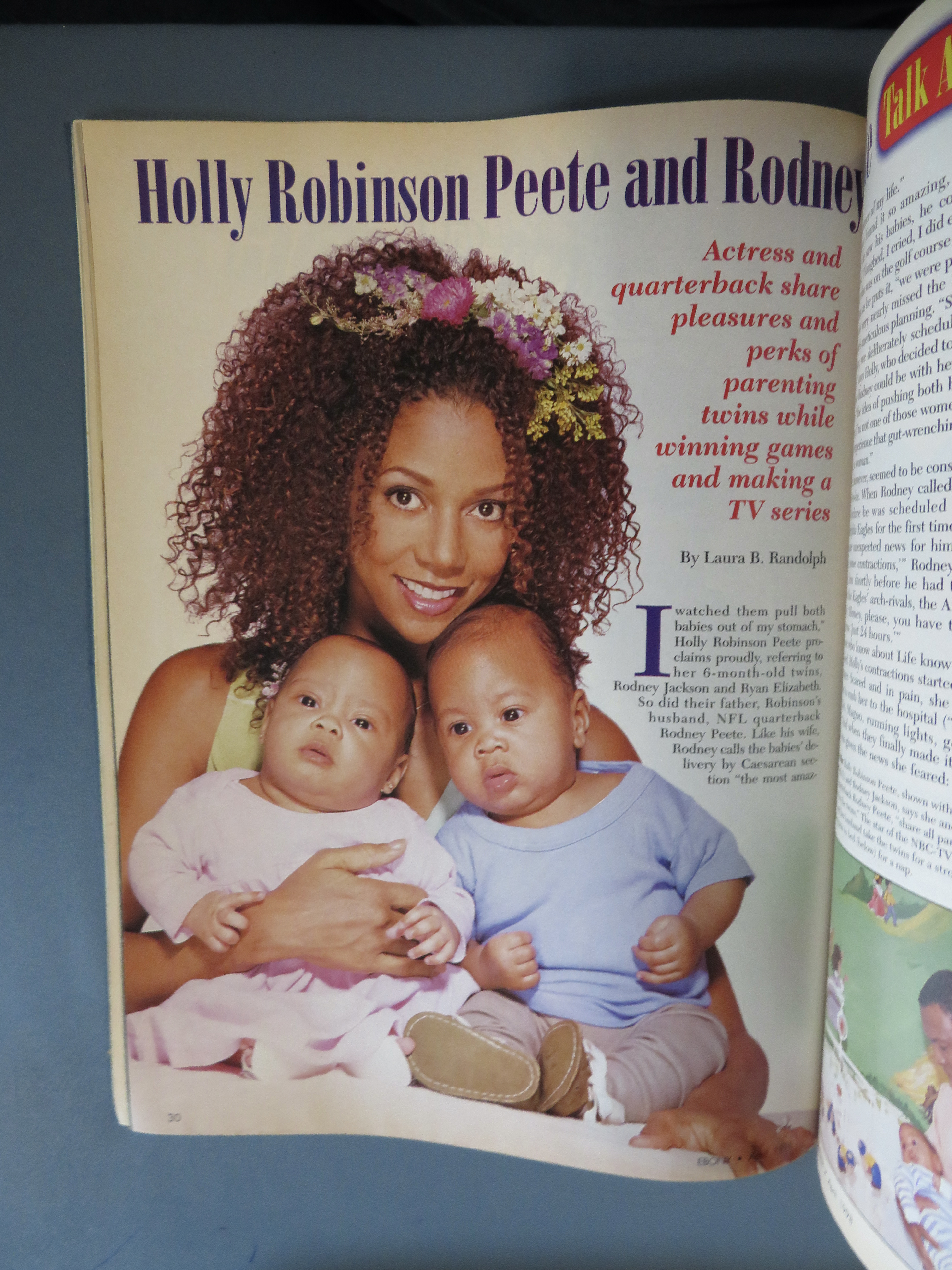 Ebony Magazine April 1998 Holly Robinson