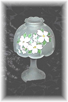 2 Piece Frosted Glass Votive Pedestal Candle