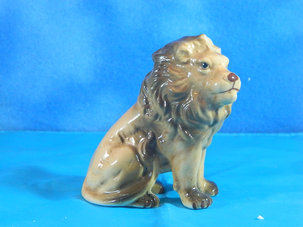 China sitting Lion