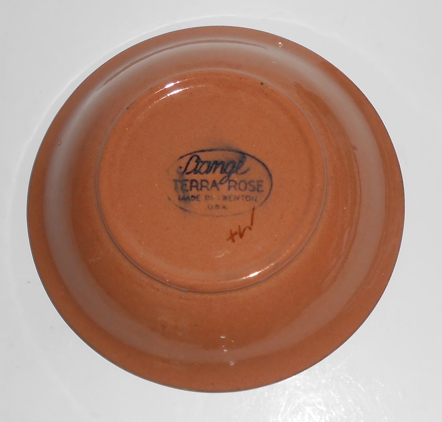 Stangl Pottery Terra Rose Flora Fruit Bowl