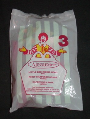 McDonalds 2002 Madame Alexander #3 Series