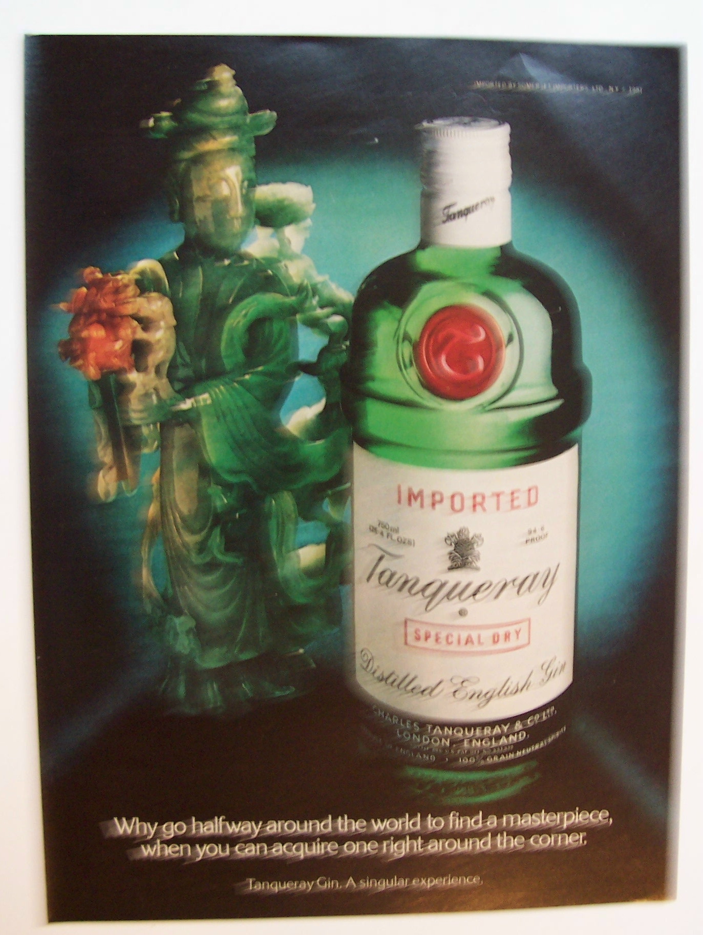 1982  Tanqueray  Gin