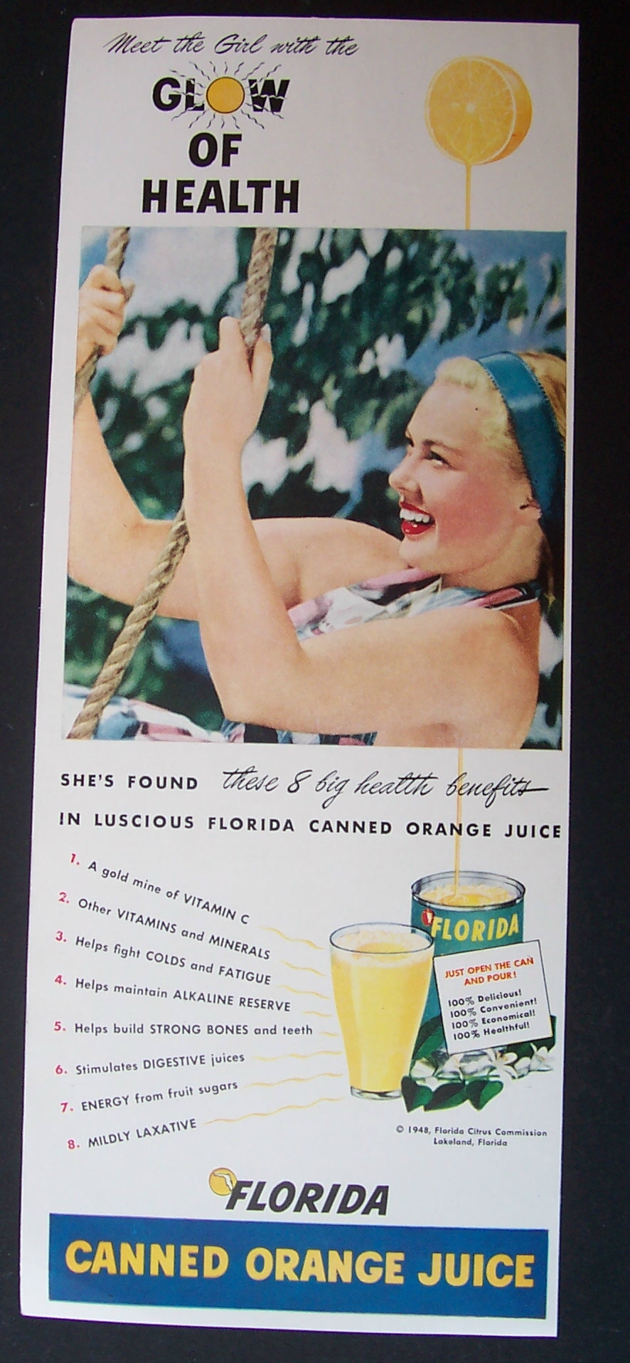 1948  Florida  Orange  Juice