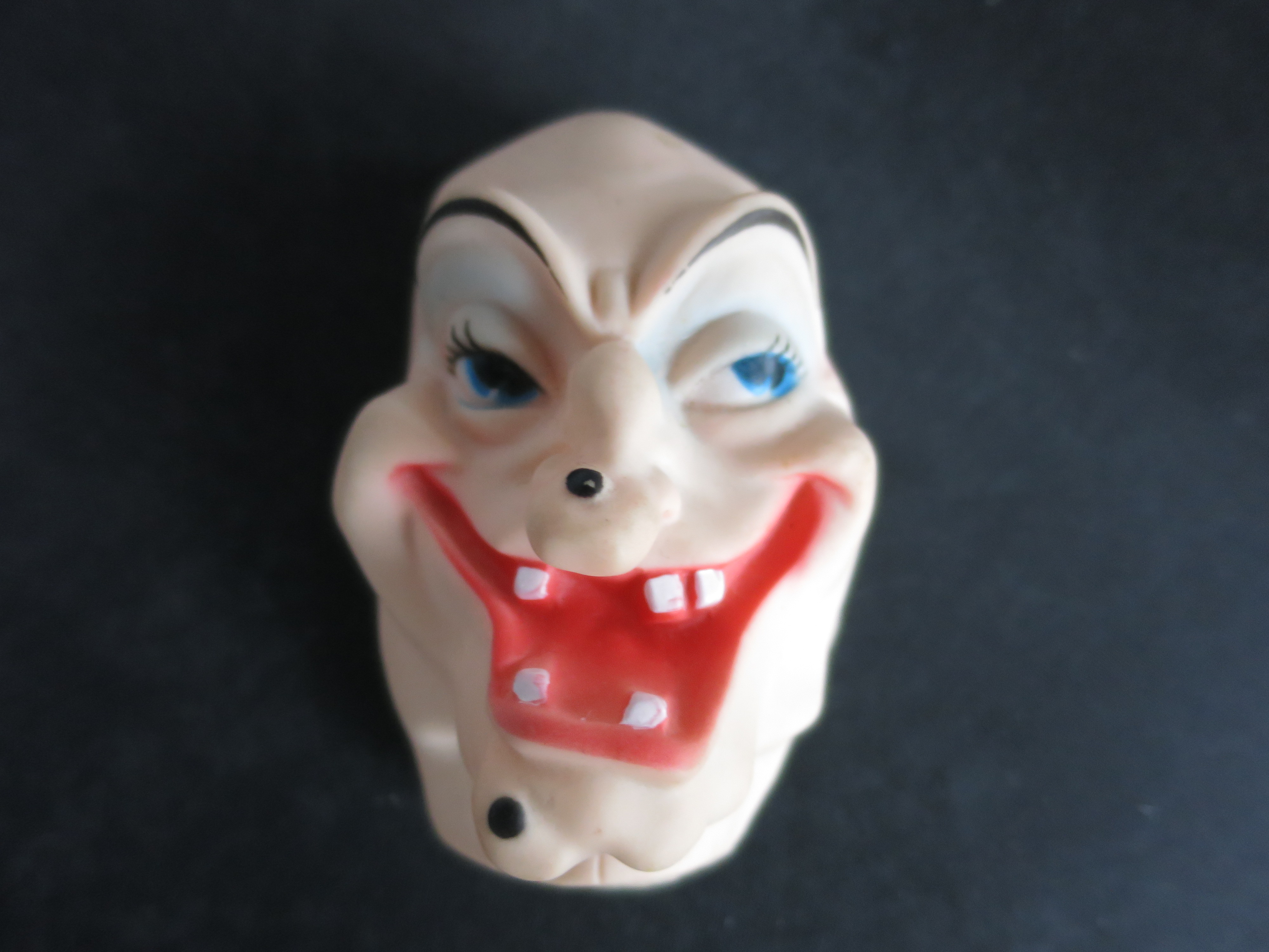 Vintage Witch Face Mask Doll Craft