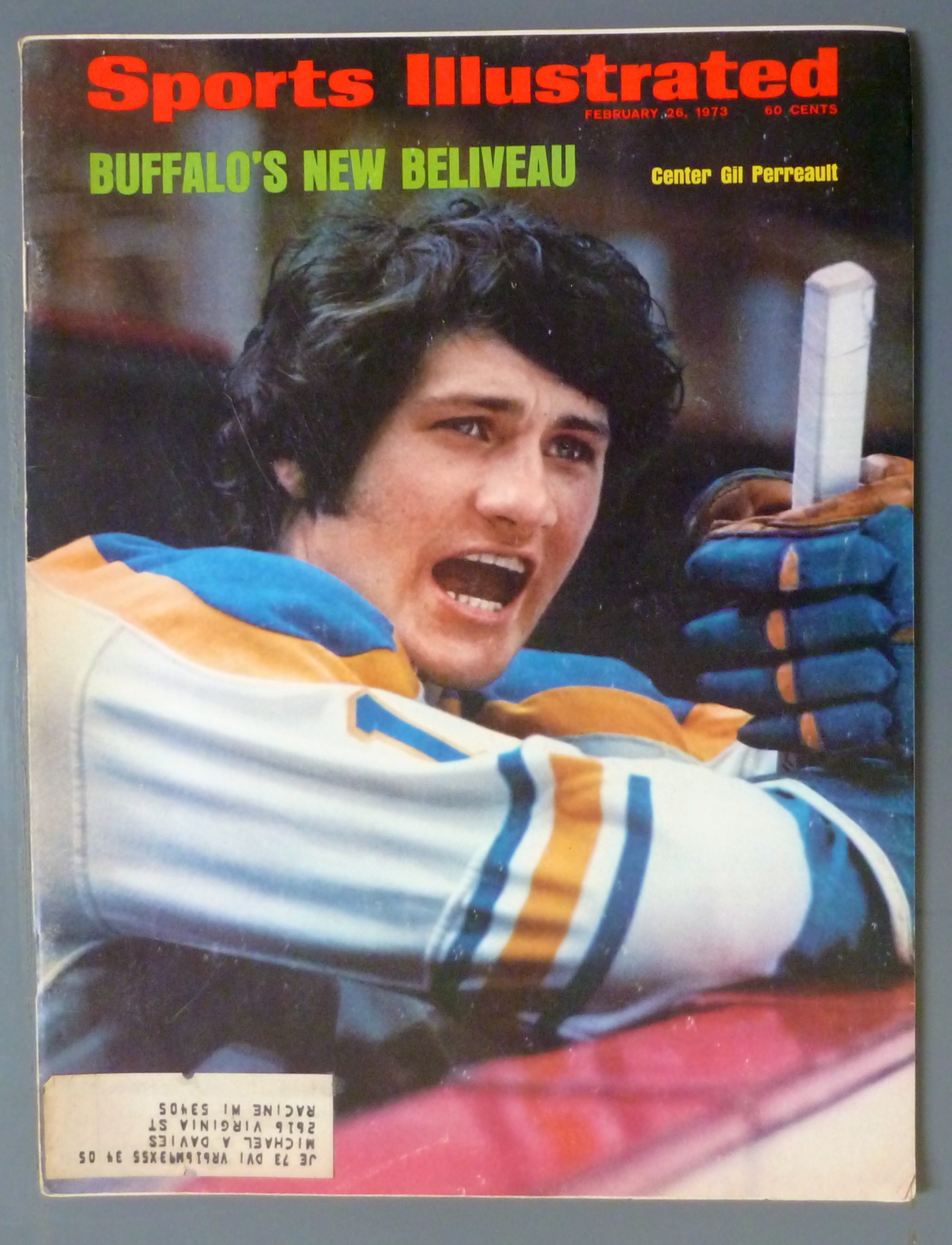 Sports Illustrated-February 26, 1973-Gil Perreauit