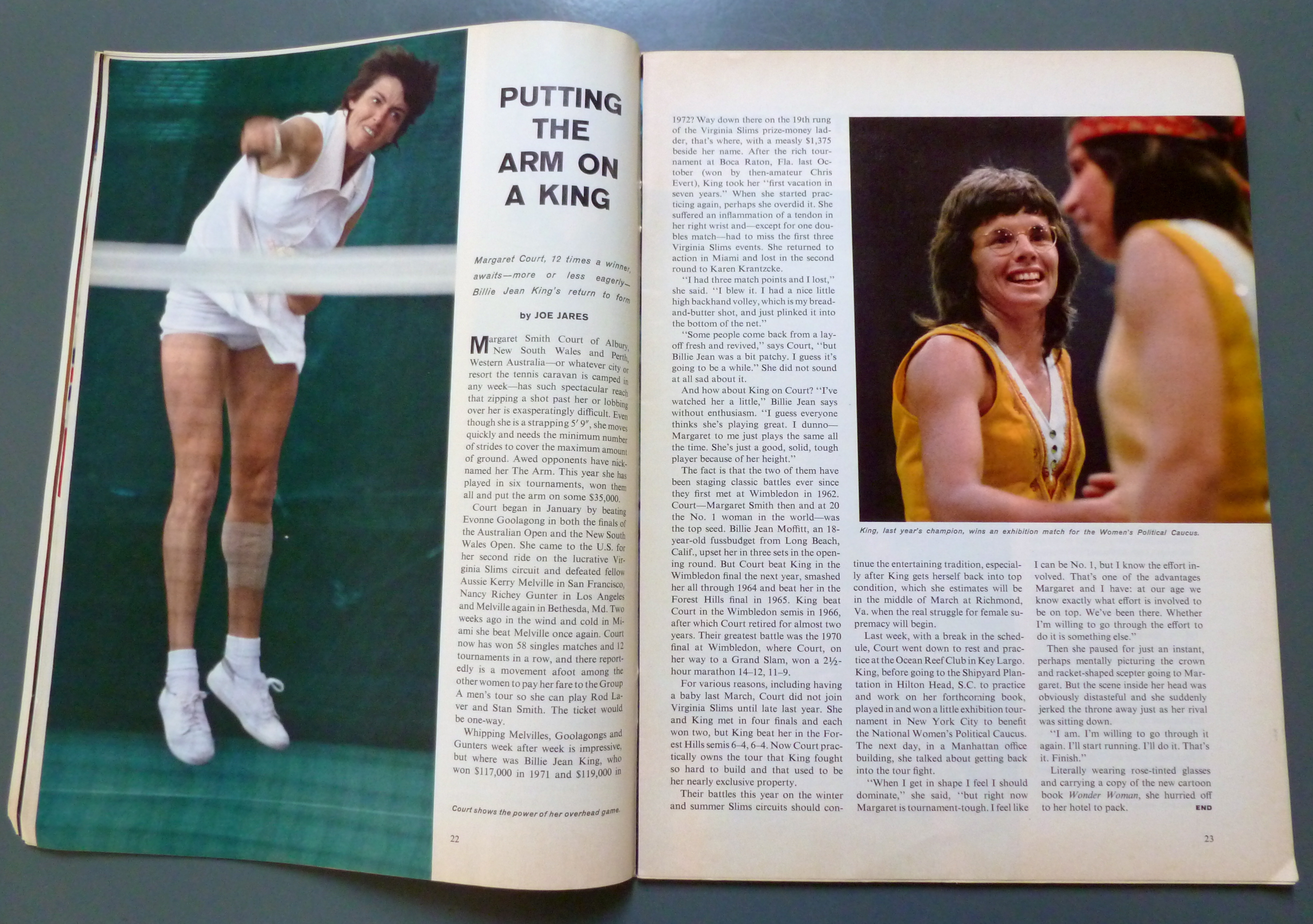 Sports Illustrated-February 26, 1973-Gil Perreauit
