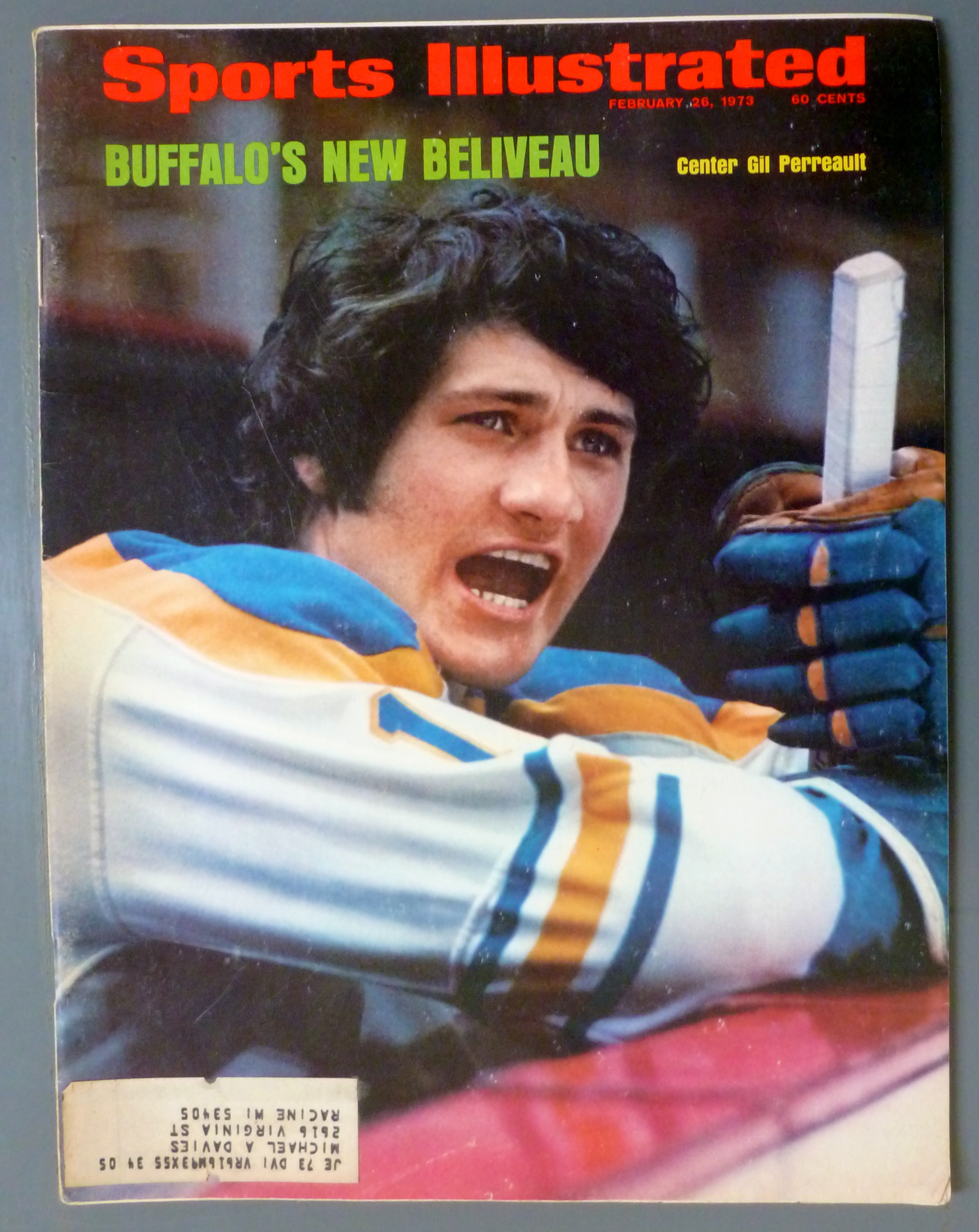 Sports Illustrated-February 26, 1973-Gil Perreauit