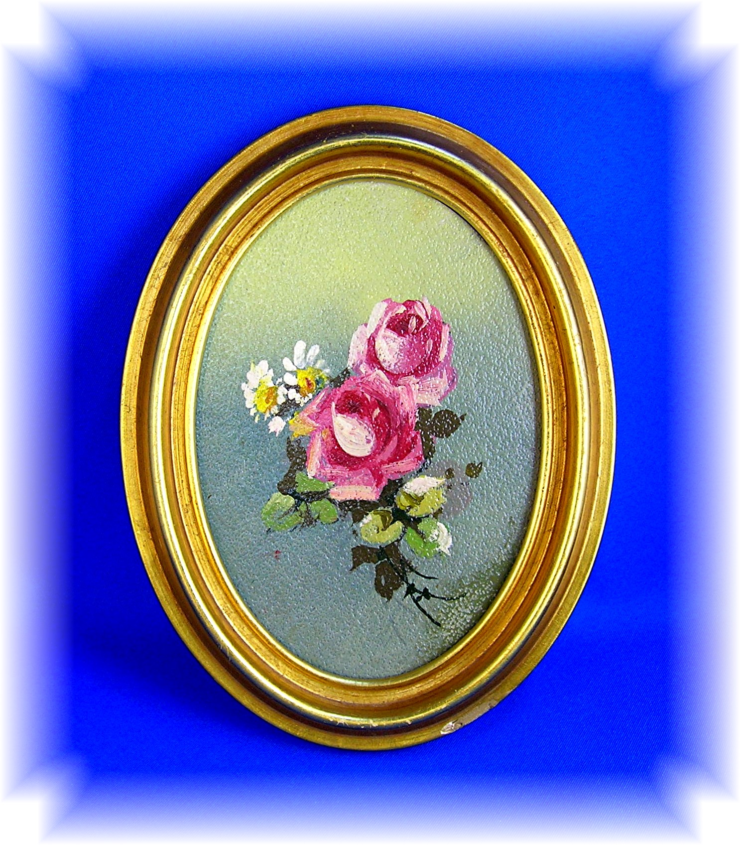 Vintage Rose Print In Frame.....
