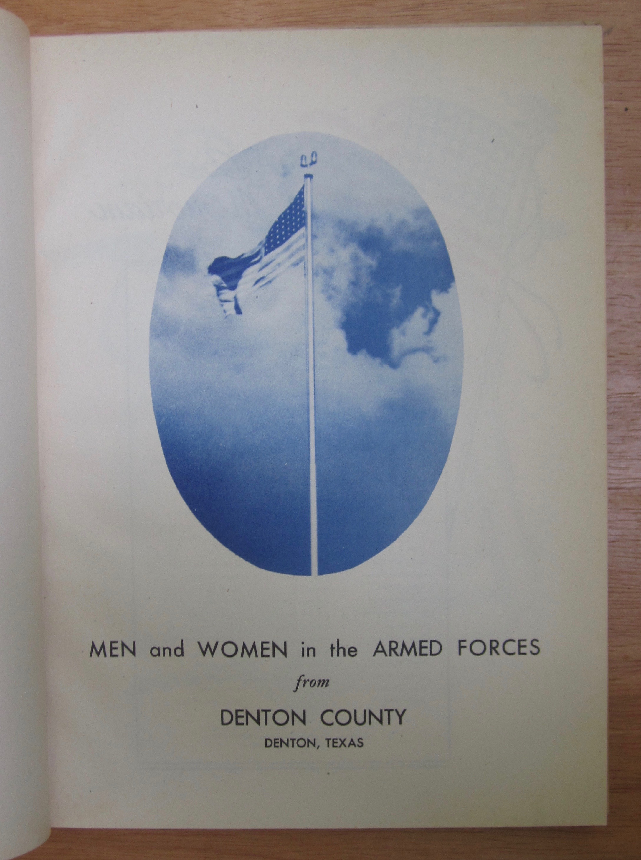 Denton County Armed Forces Book World War II 1945