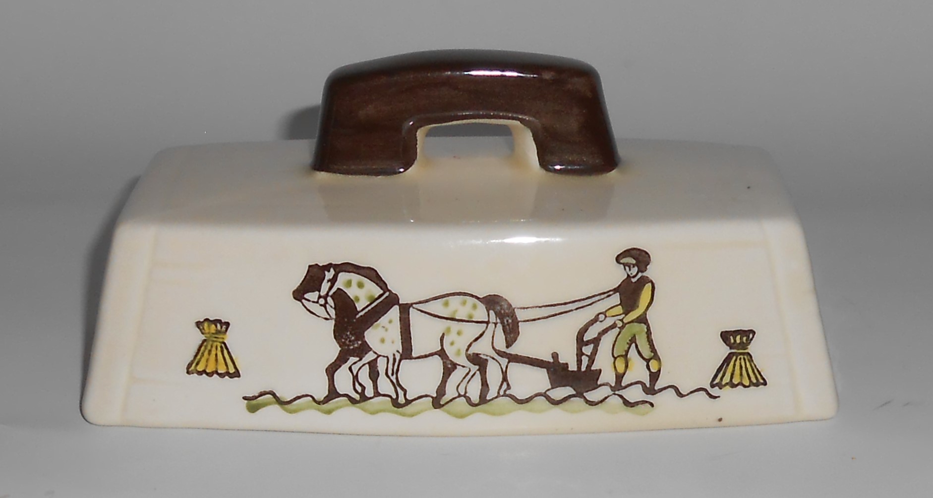 Metlox Pottery Poppy Trail Colonial Heritage Butterdish