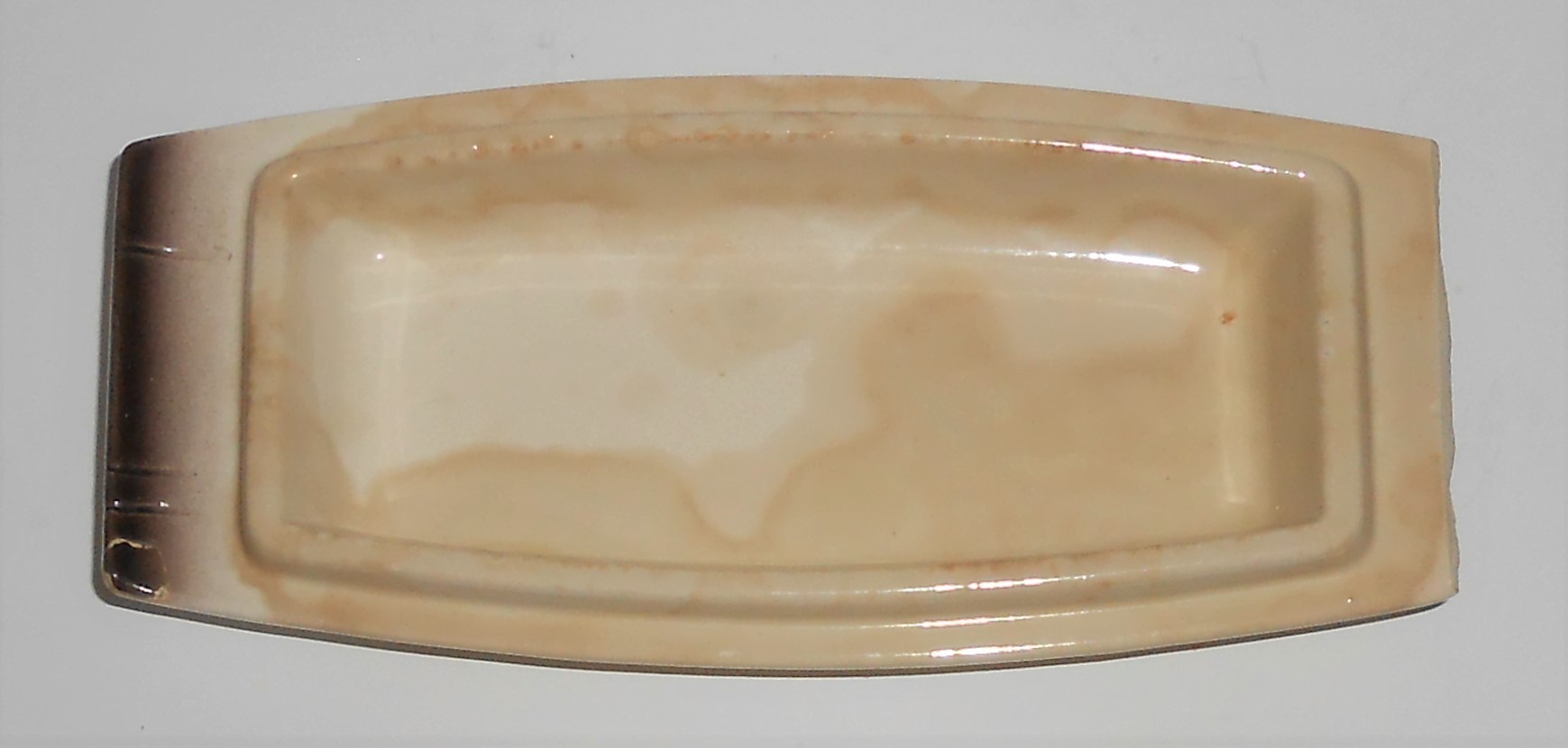 Metlox Pottery Poppy Trail Colonial Heritage Butterdish