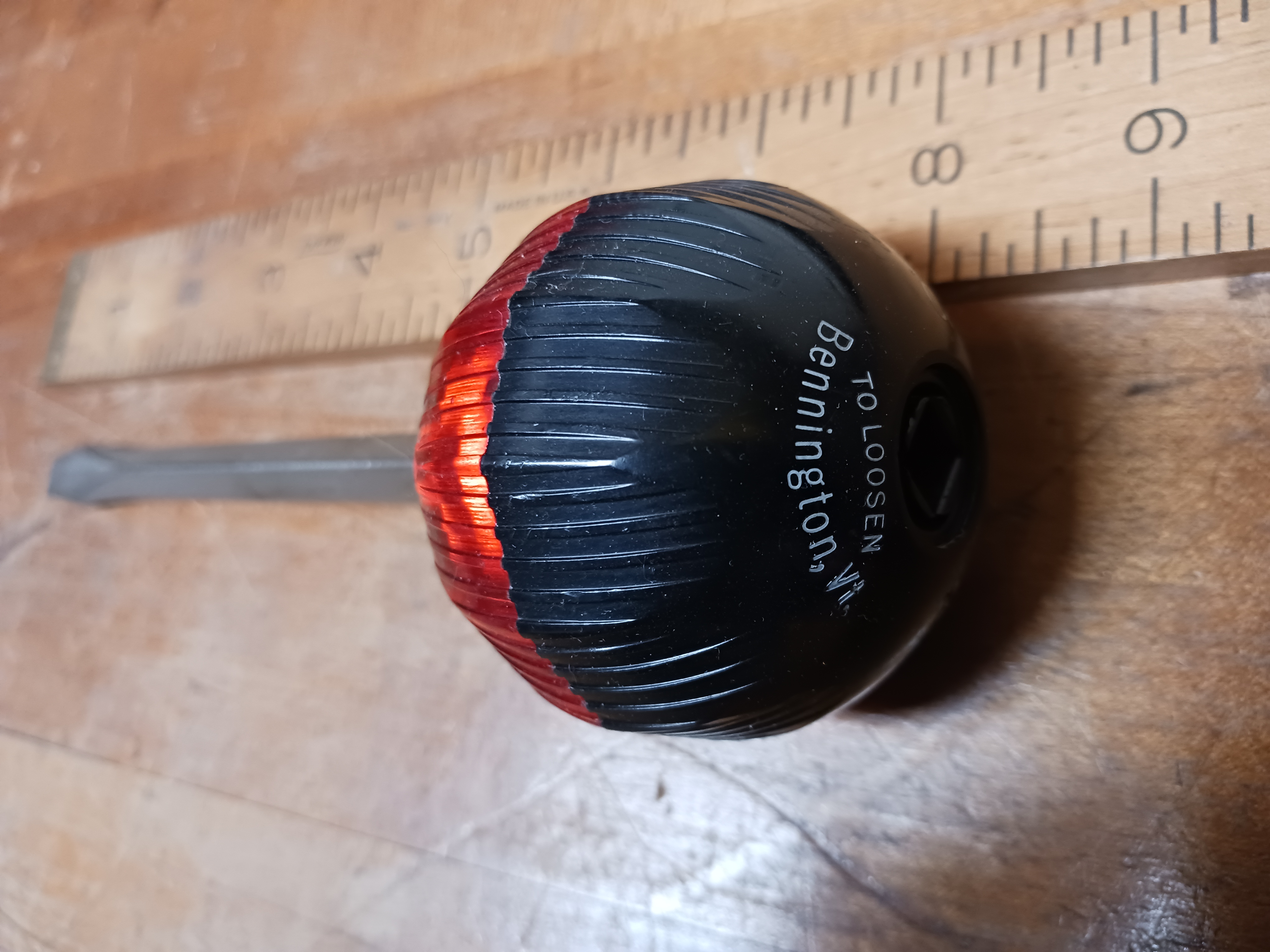 Easydriver Ratchet Screwdriver Set Vintage Ball Handle