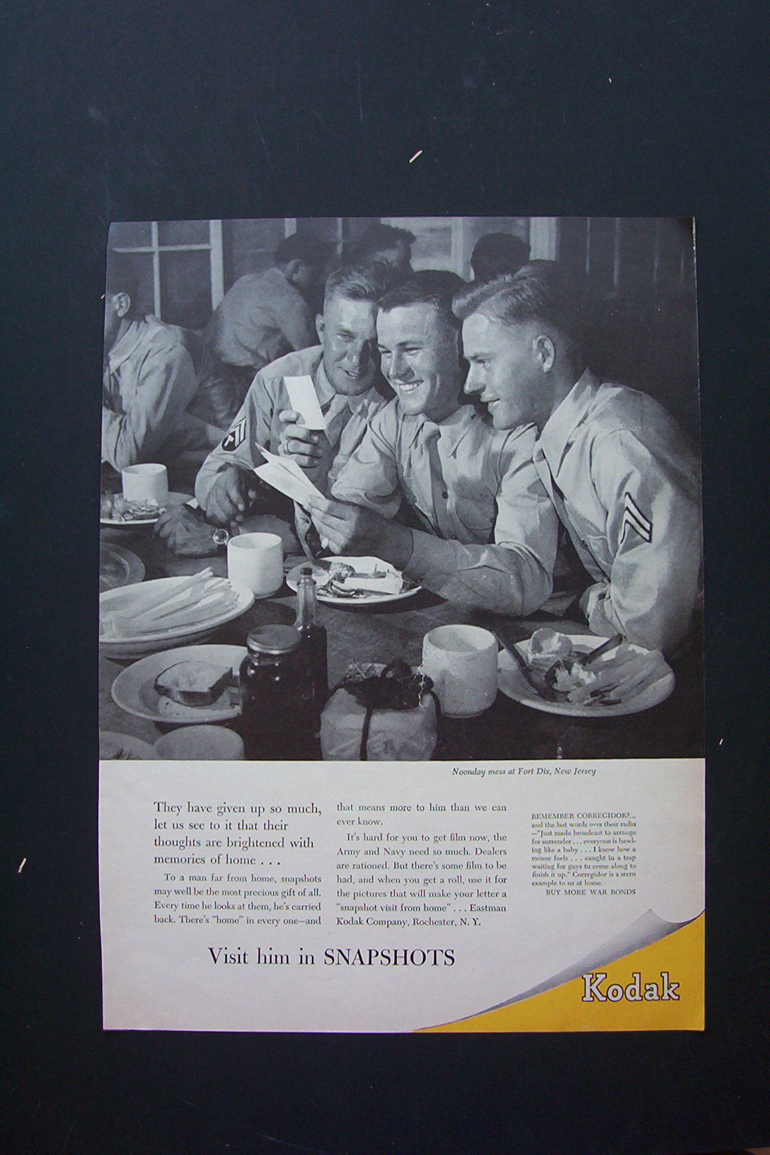 1943 Eastman Kodak Company with Noonday Mess