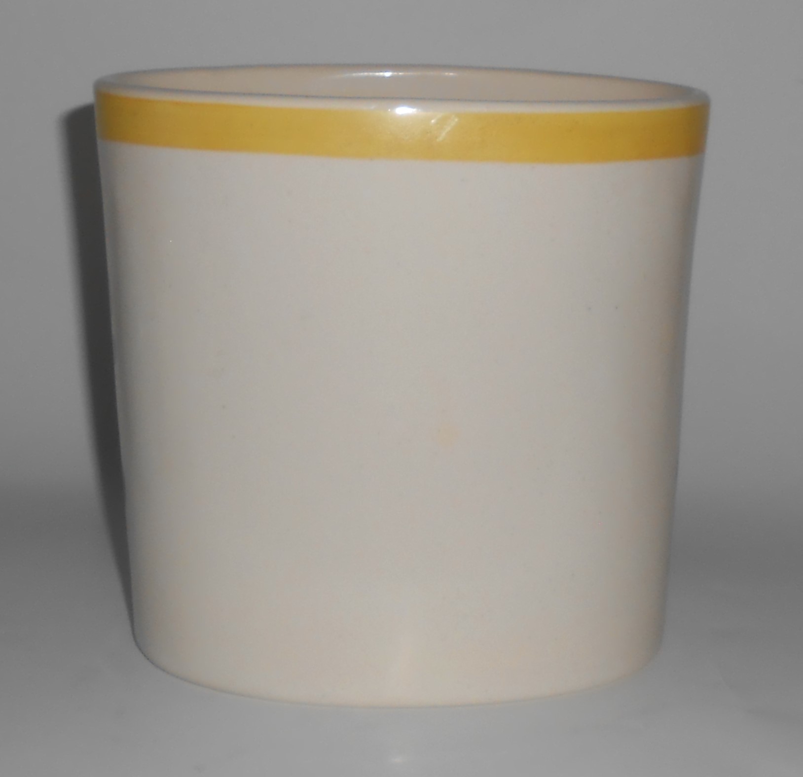 Bauer Pottery Fruit Decorated Coffee Canister