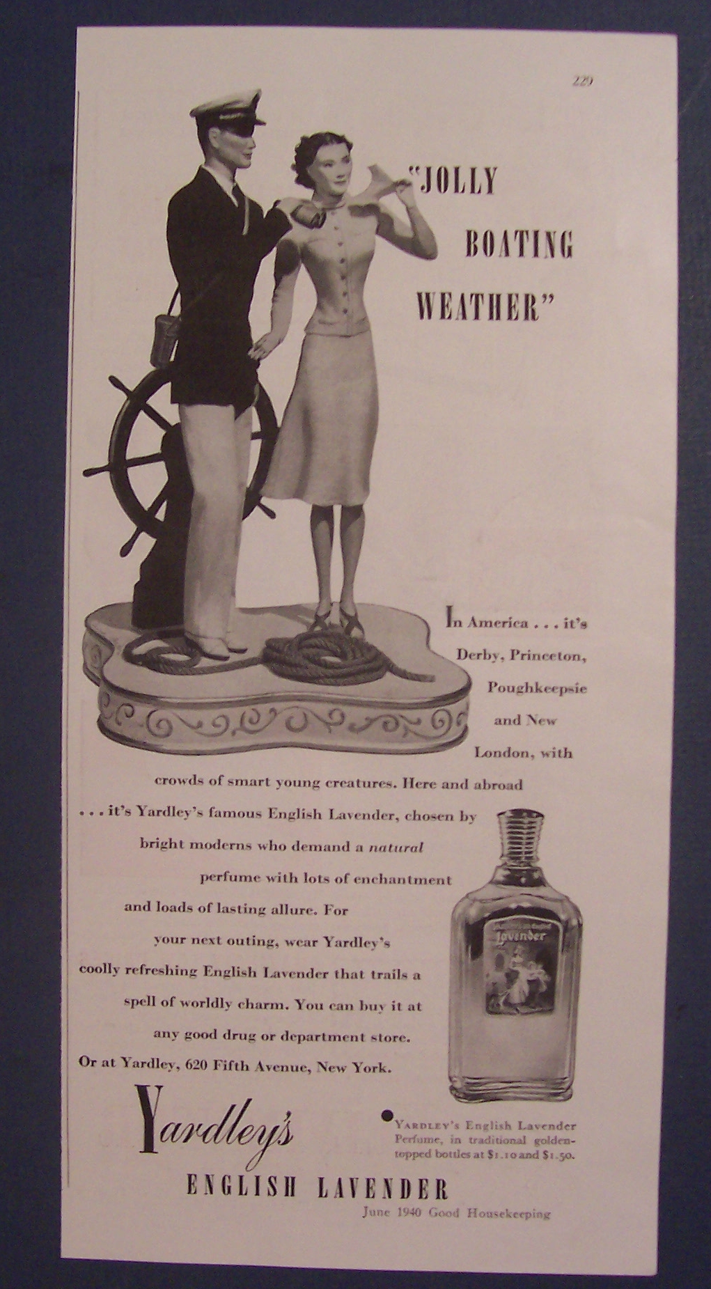 1940  Yardley  English  Lavender