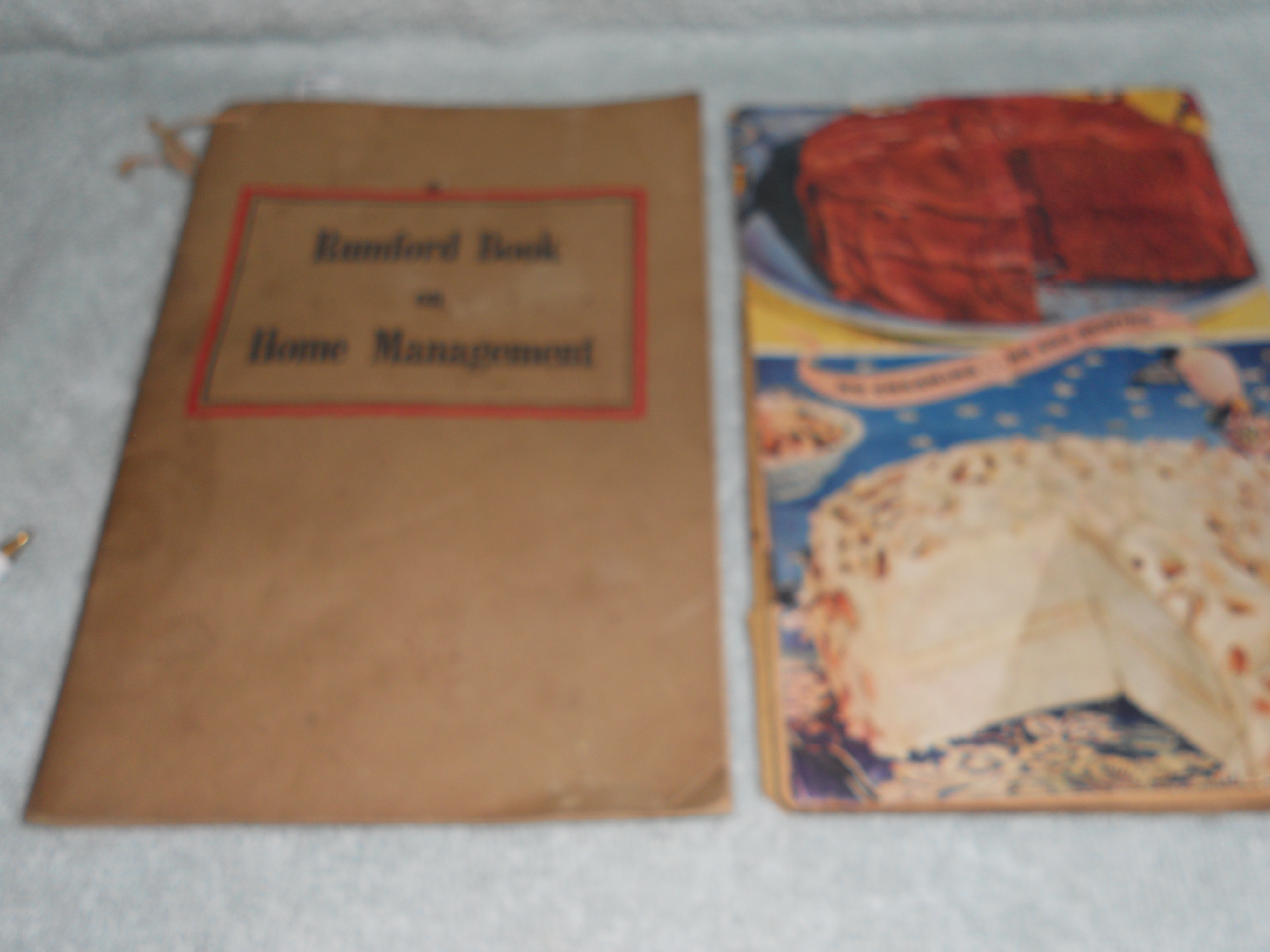 Rumford Management and Cookbooks