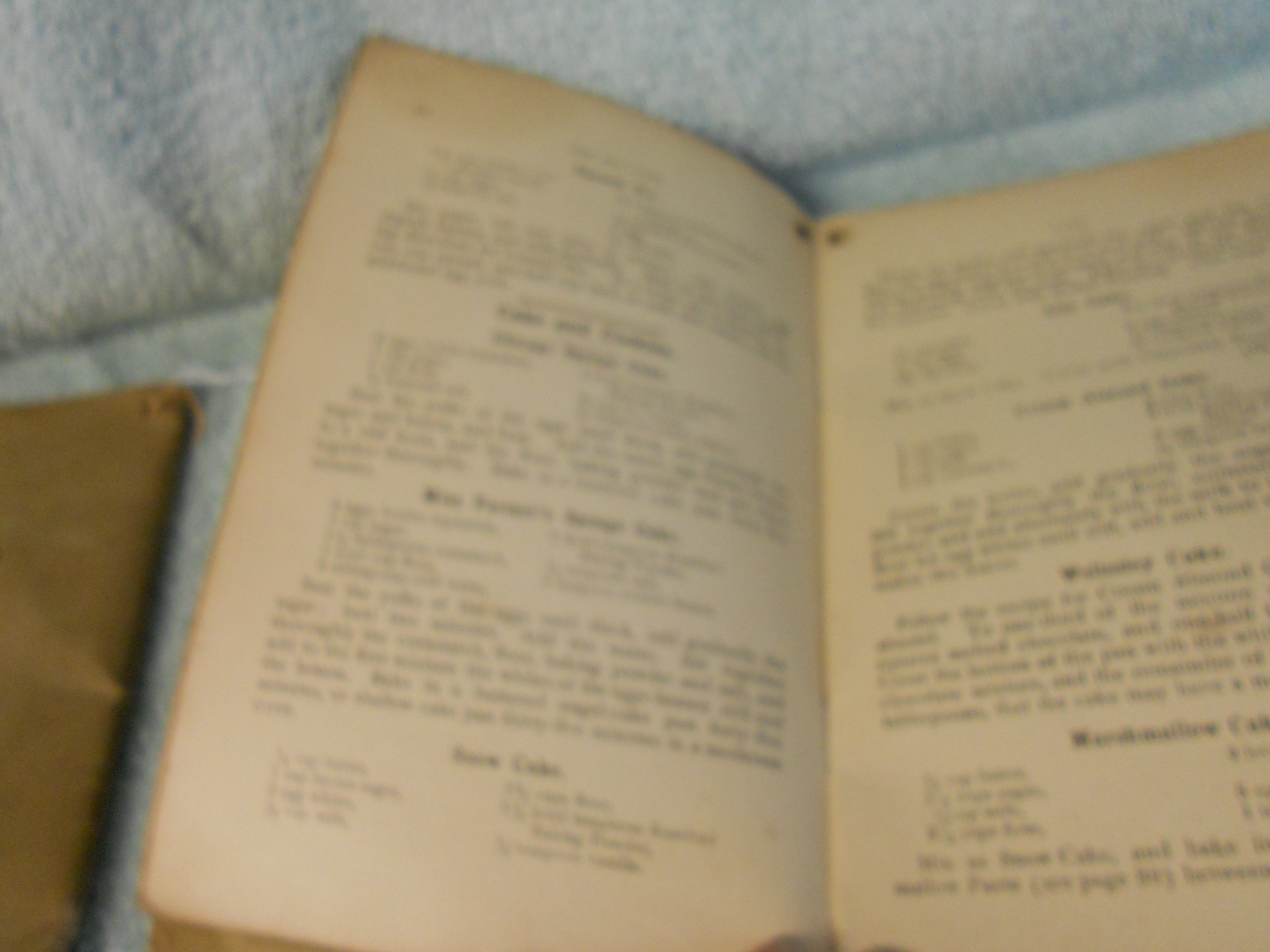 Rumford Management and Cookbooks