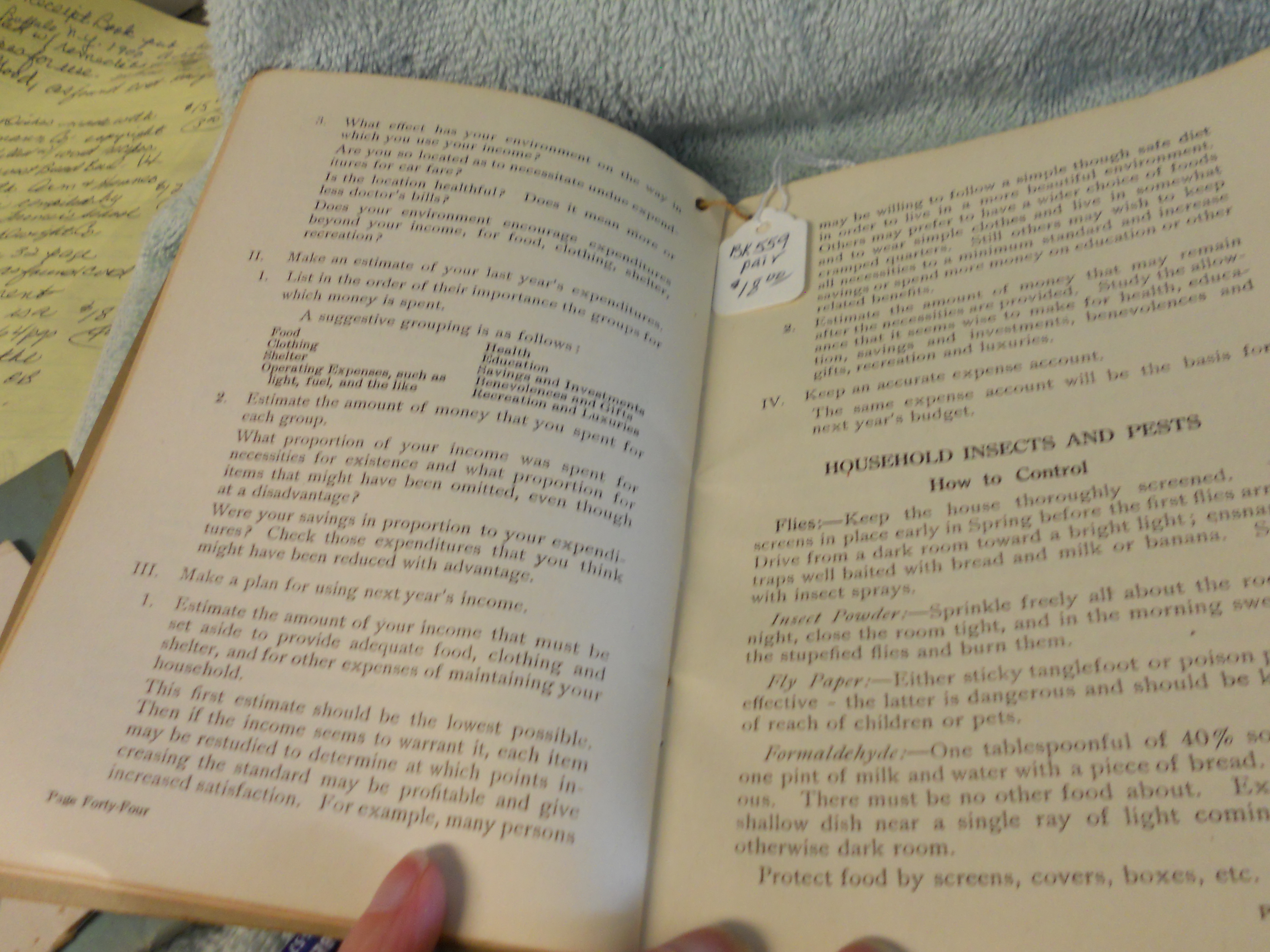 Rumford Management and Cookbooks